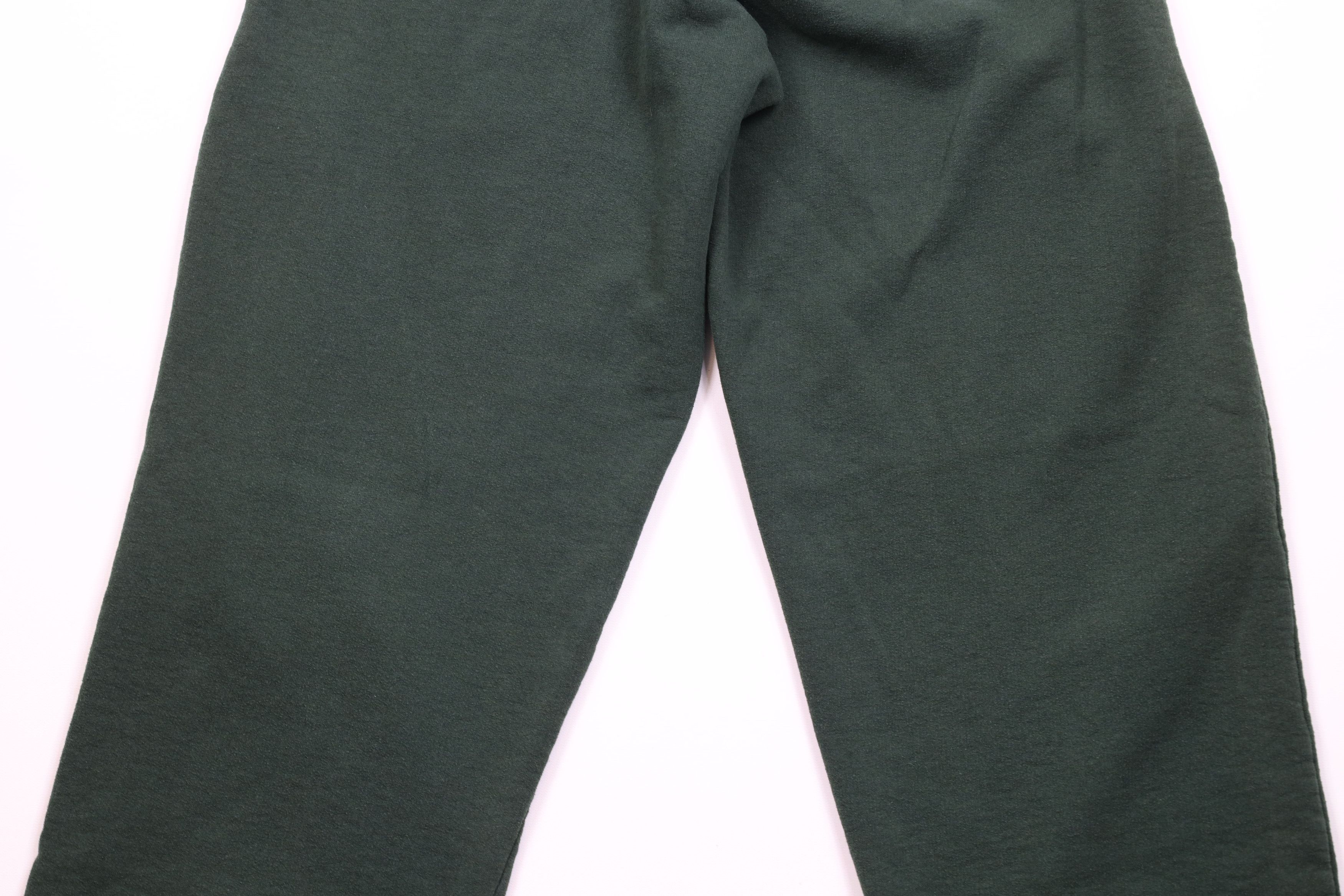 Vintage Vintage 90s State University Wide Leg Sweatpants Green Size US 32 / EU 48 - 12 Thumbnail