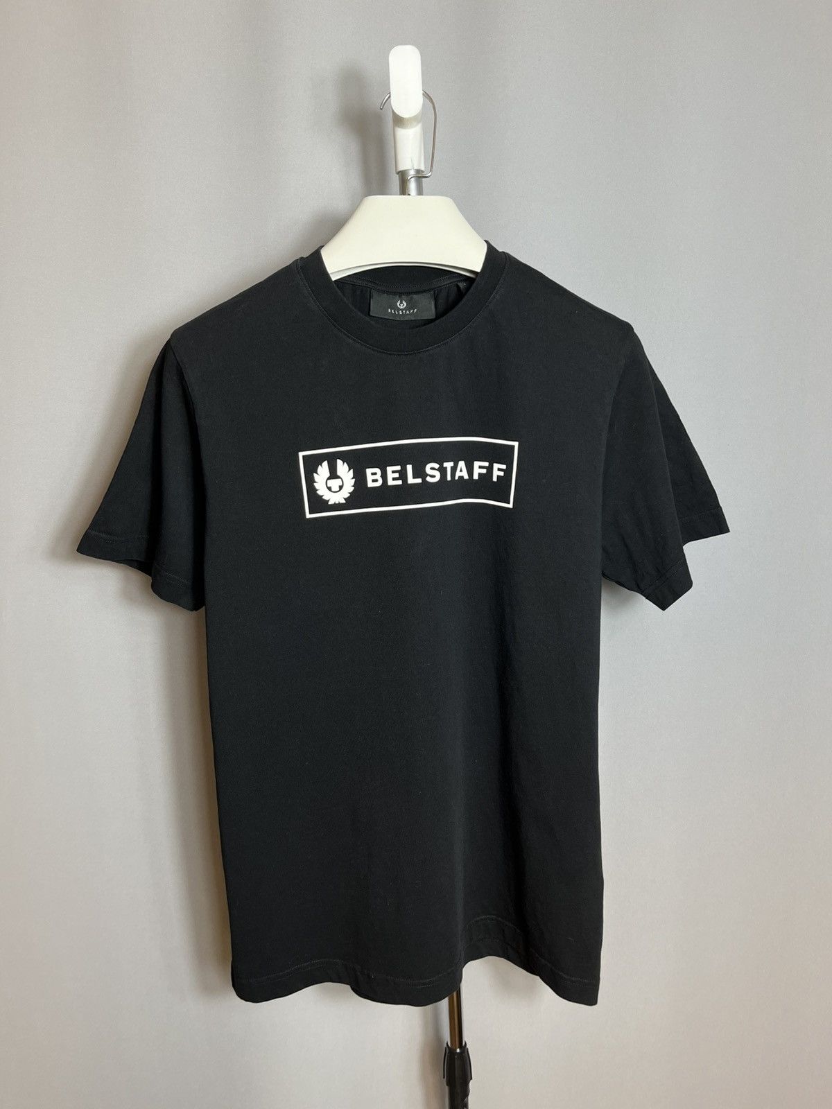 Belstaff Belstaff mens t-shirt black cotton print short sleeve Size US L / EU 52-54 / 3 - 1 Thumbnail