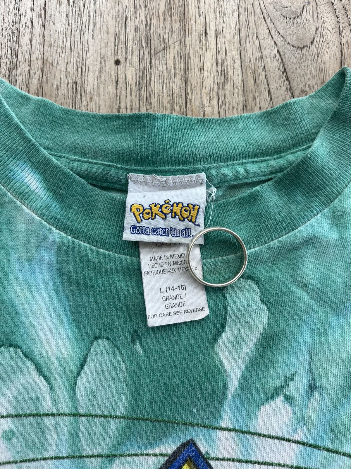 Nintendo × Pokemon × Vintage Vintage PSYCHIC Pokemon Nintendo 2000’s (kid size) Tshirt Size US L / EU 52-54 / 3 - 5 Thumbnail