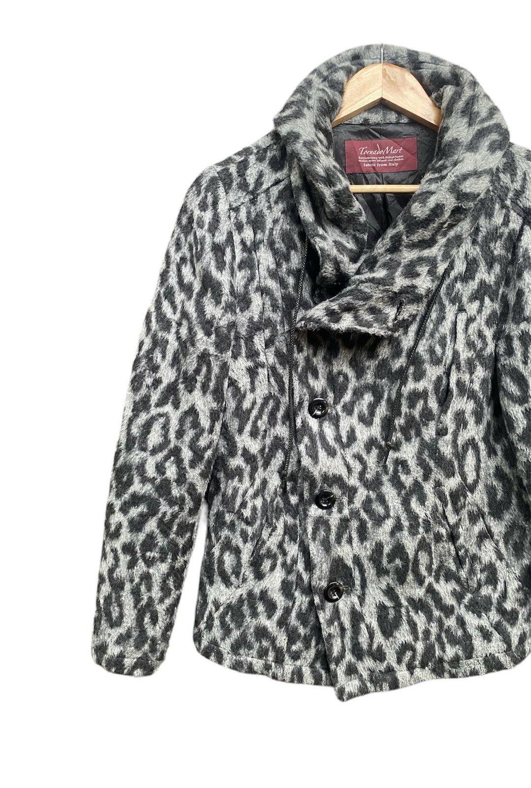 Japanese Brand × Tornado Mart Tornado Mart Mink Fur Leopard Jacket Size M / US 6-8 / IT 42-44 - 4 Thumbnail