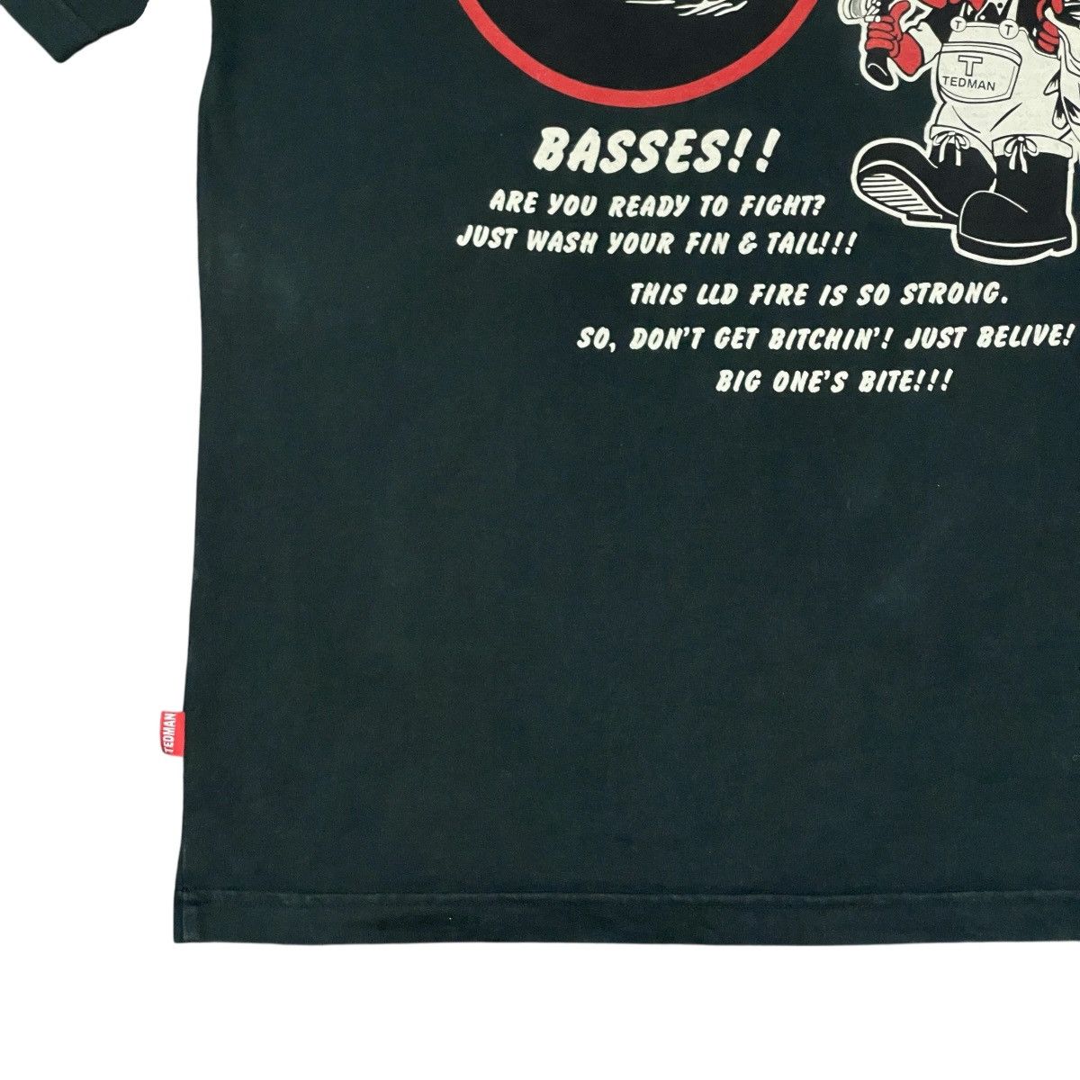 Tedman Vintage Ted Company Red Devil Bass Fishing Graphic T-Shirt Size US S / EU 44-46 / 1 - 5 Thumbnail