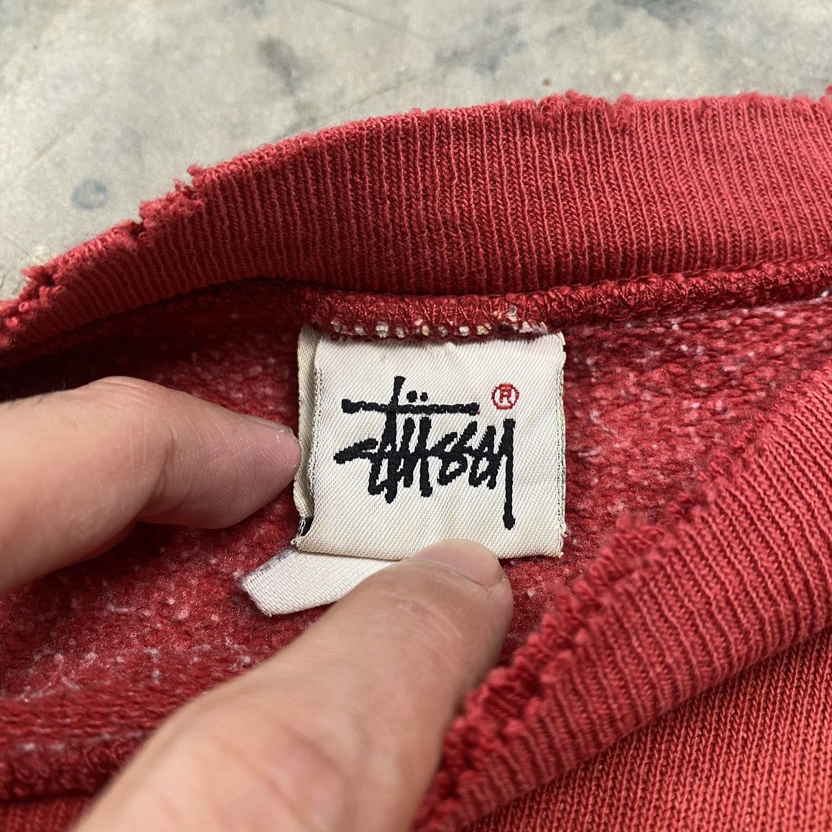 Stussy Grail💥80s Distressed Stussy Boxy Oversize Crewneck Size US M / EU 48-50 / 2 - 8 Thumbnail