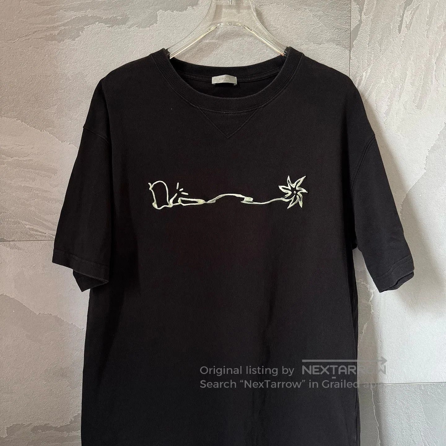 Dior Dior x Peter Doig Embroidered T-Shirt XXL | Grailed