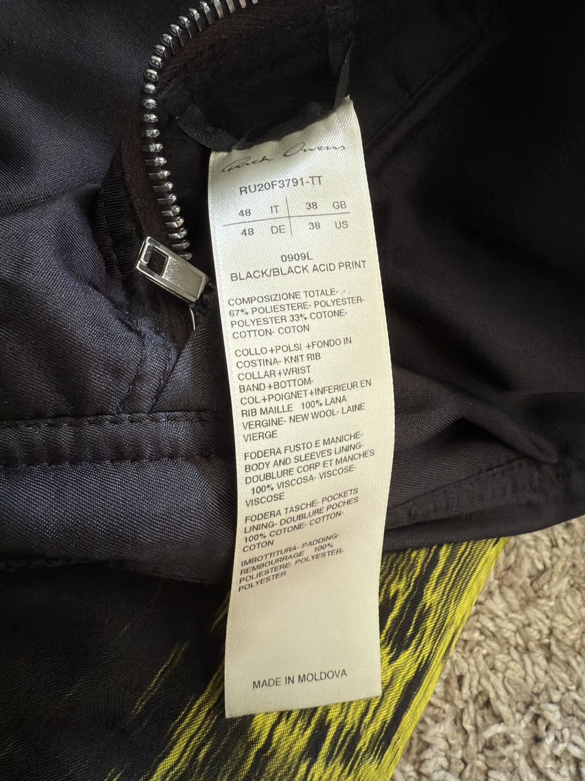 Rick Owens Performa 20FW Reversible Bomber Size US M / EU 48-50 / 2 - 5 Thumbnail