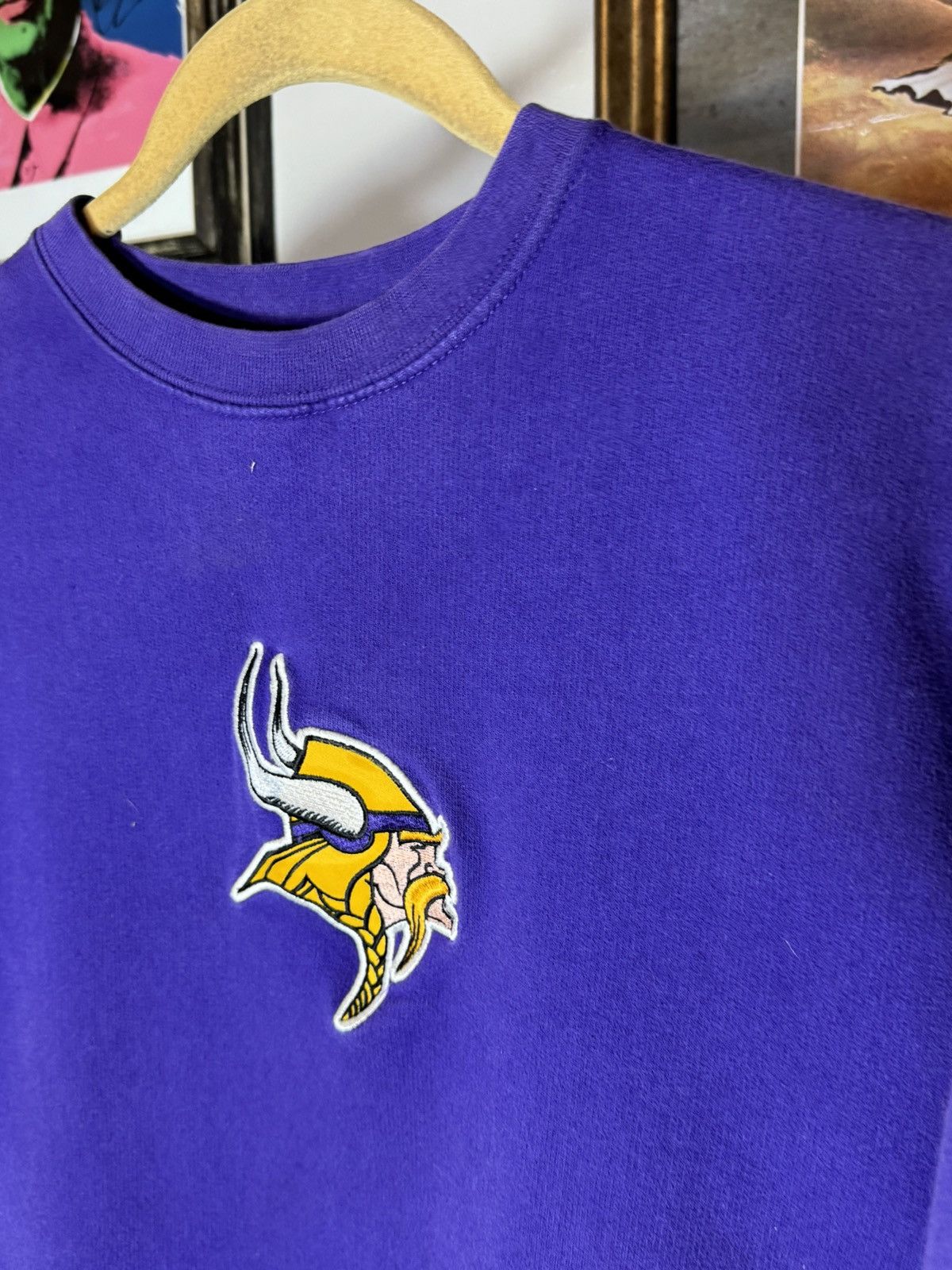 Reebok × Vintage Vintage Minnesota Vikings Sweatshirt Size US S / EU 44-46 / 1 - 6 Thumbnail