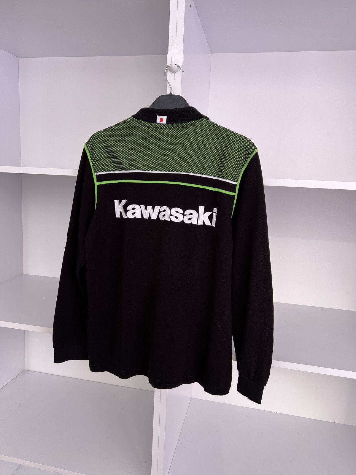 Vintage Vintage Kawasaki Racing Team Long Sleeve T-Shirt Size US L / EU 52-54 / 3 - 9 Thumbnail