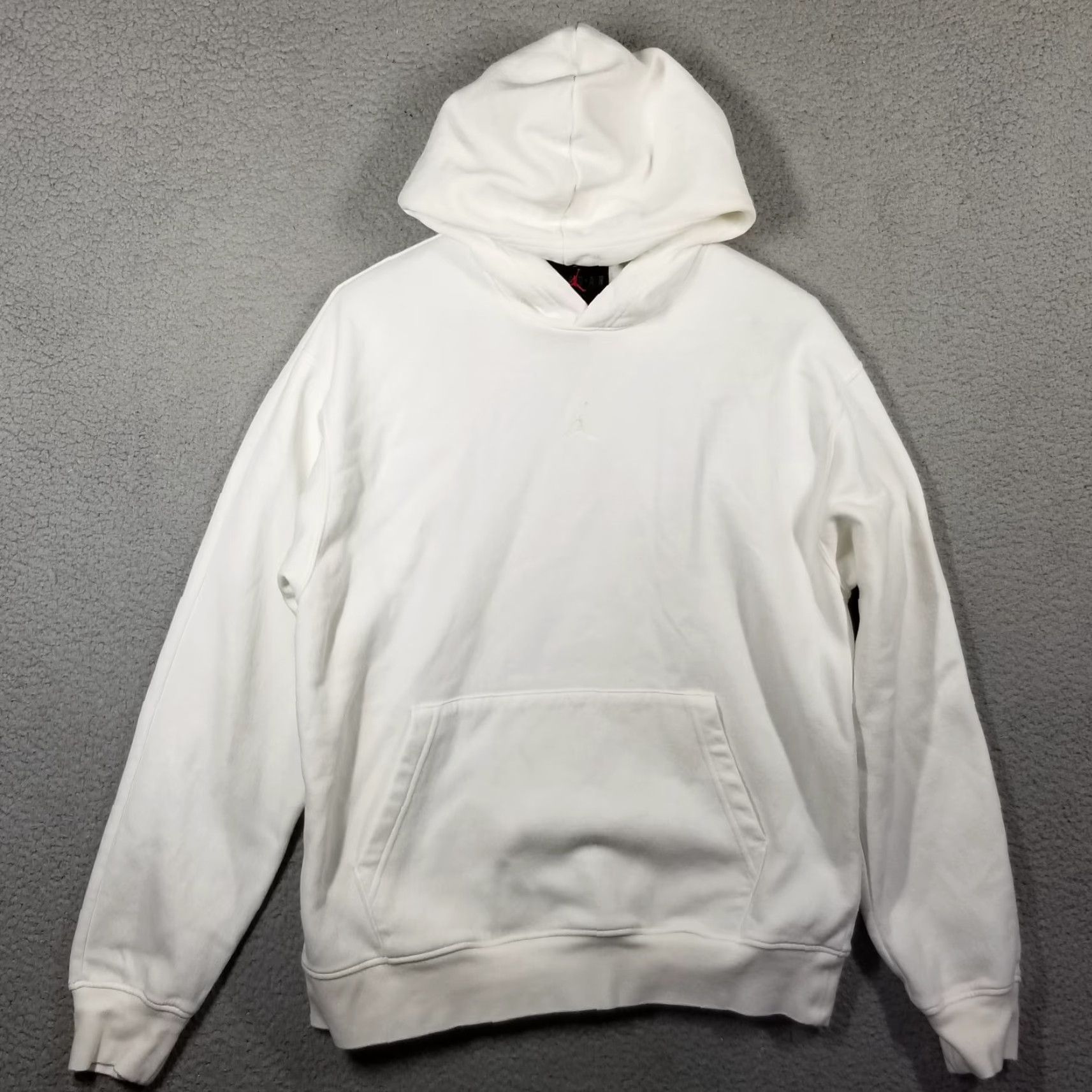 Nike Nike Air Jordan MVP Statement Fleece Hoodie White Jumpman Rare M FV7223 SAMPLE Size US M / EU 48-50 / 2 - 2 Thumbnail
