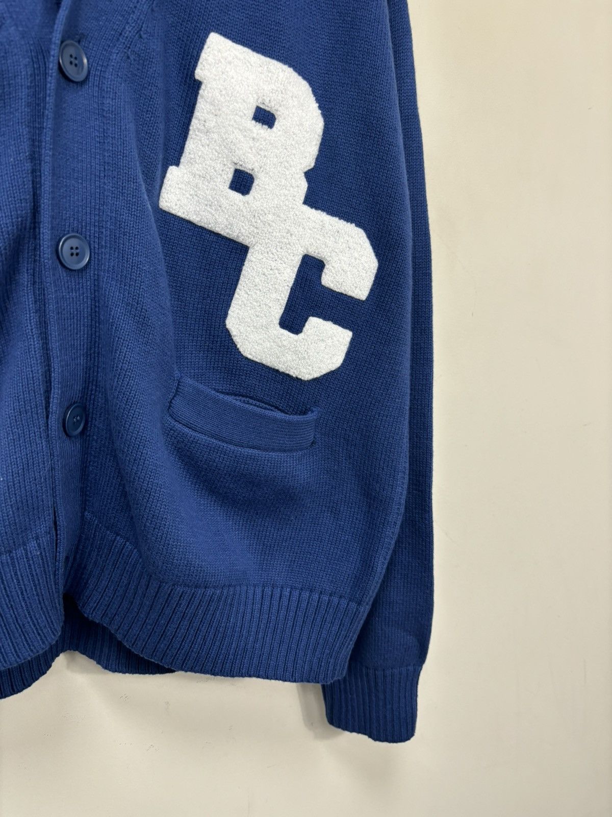 Other Mir Studio Bowl Club Y2K Blue Letterman Cardigan Sweater Size US M / EU 48-50 / 2 - 5 Thumbnail