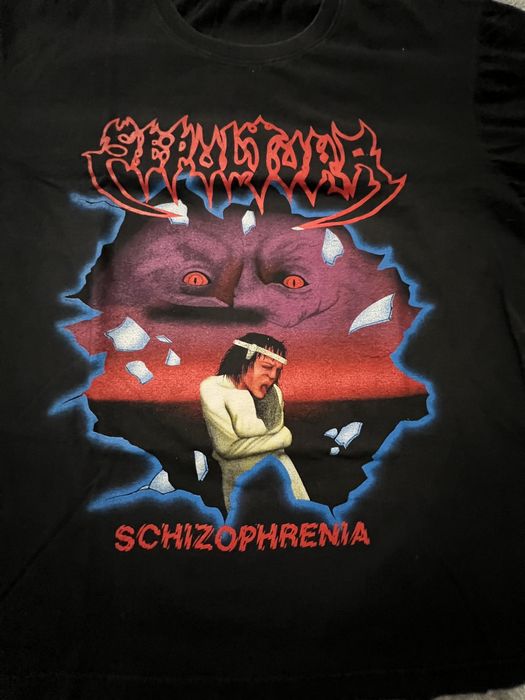 sepultura schizophrenia shirt