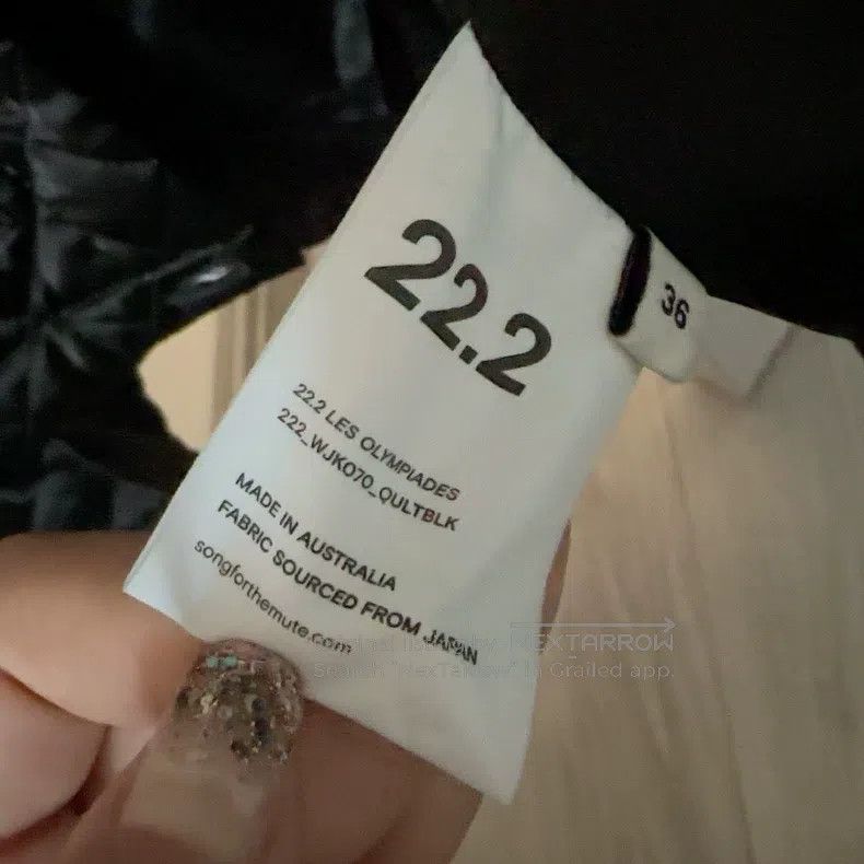 Song For The Mute Song For The Mute Cotton Jacket Size XS / US 0-2 / IT 36-38 - 5 Thumbnail