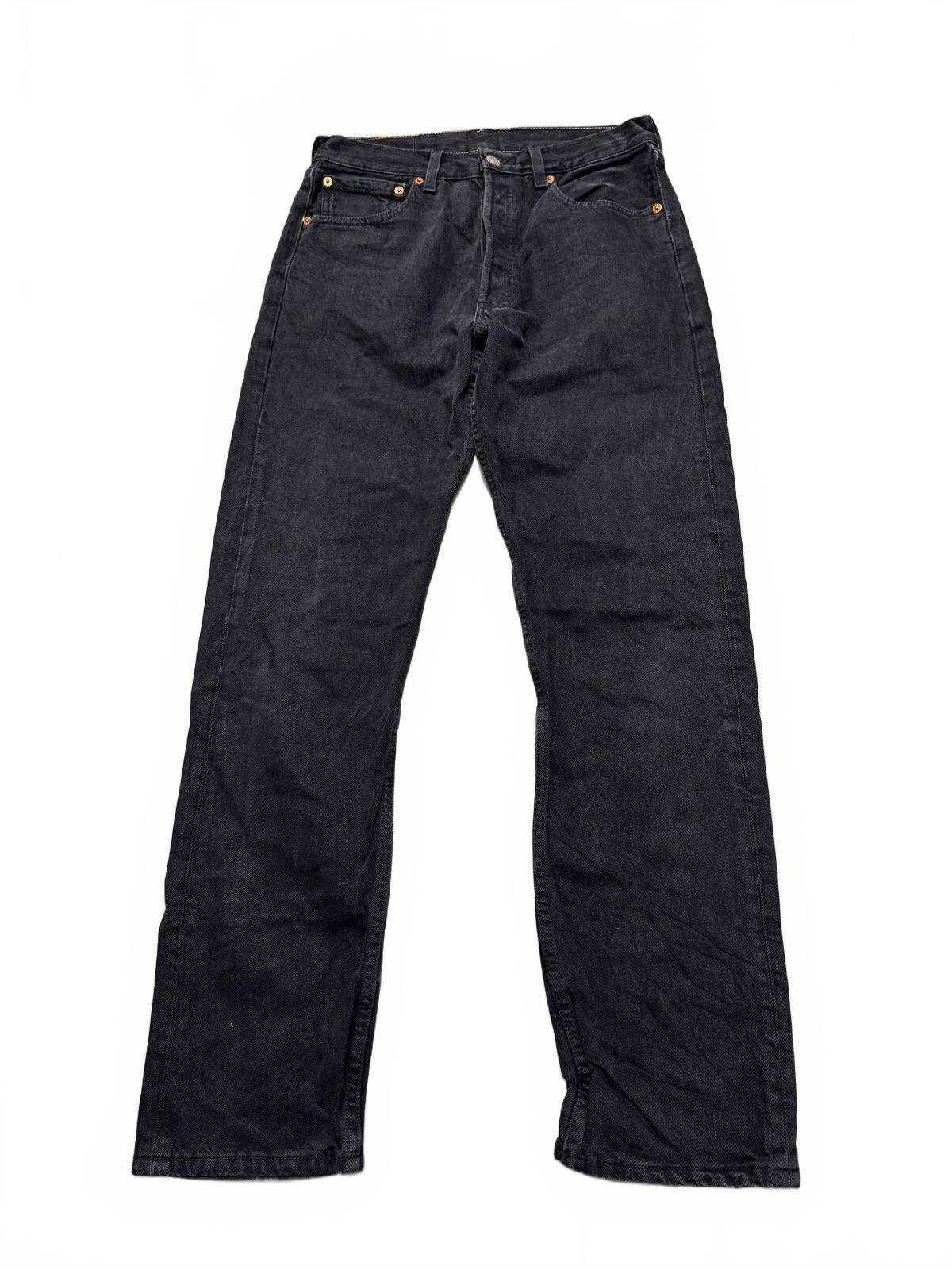 Designer Men's Black 501 Jeans Size US 31 - 2 Thumbnail