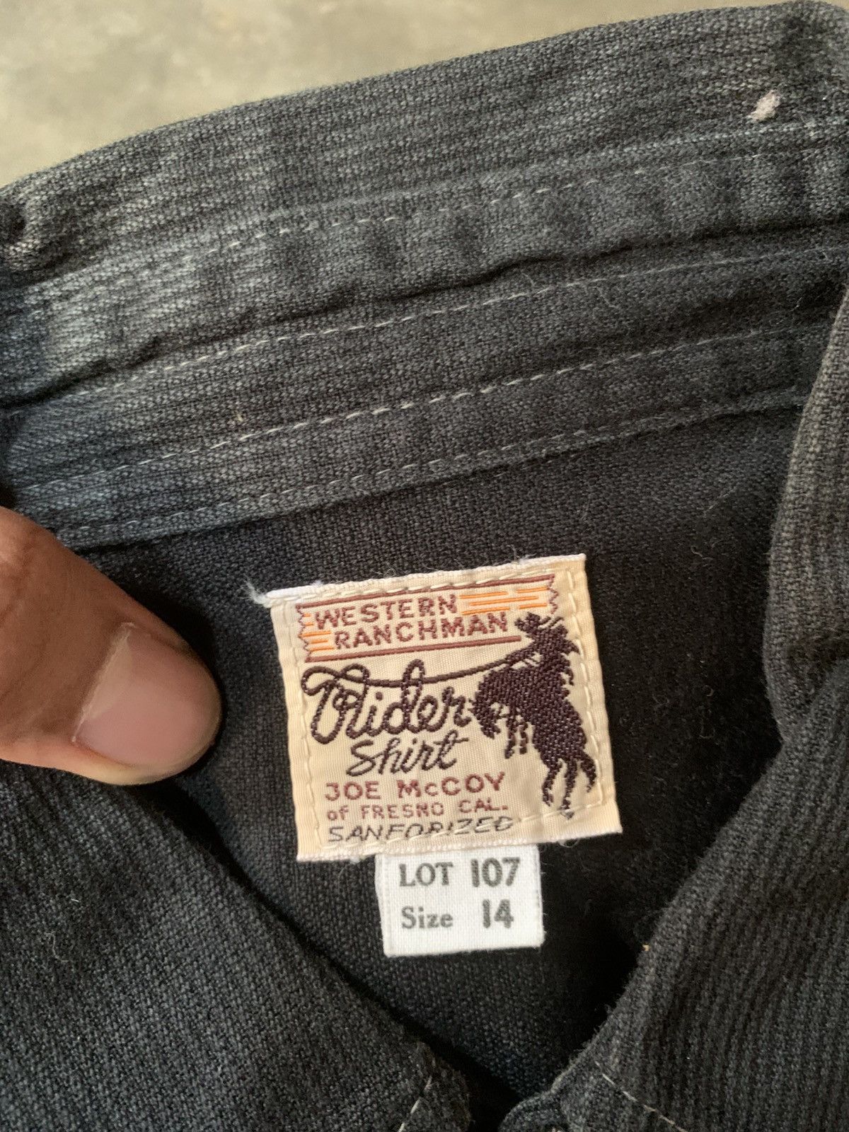 The Real McCoy's True vintage real mccoy mfg joe mccoy western rider shirt Size US S / EU 44-46 / 1 - 5 Thumbnail