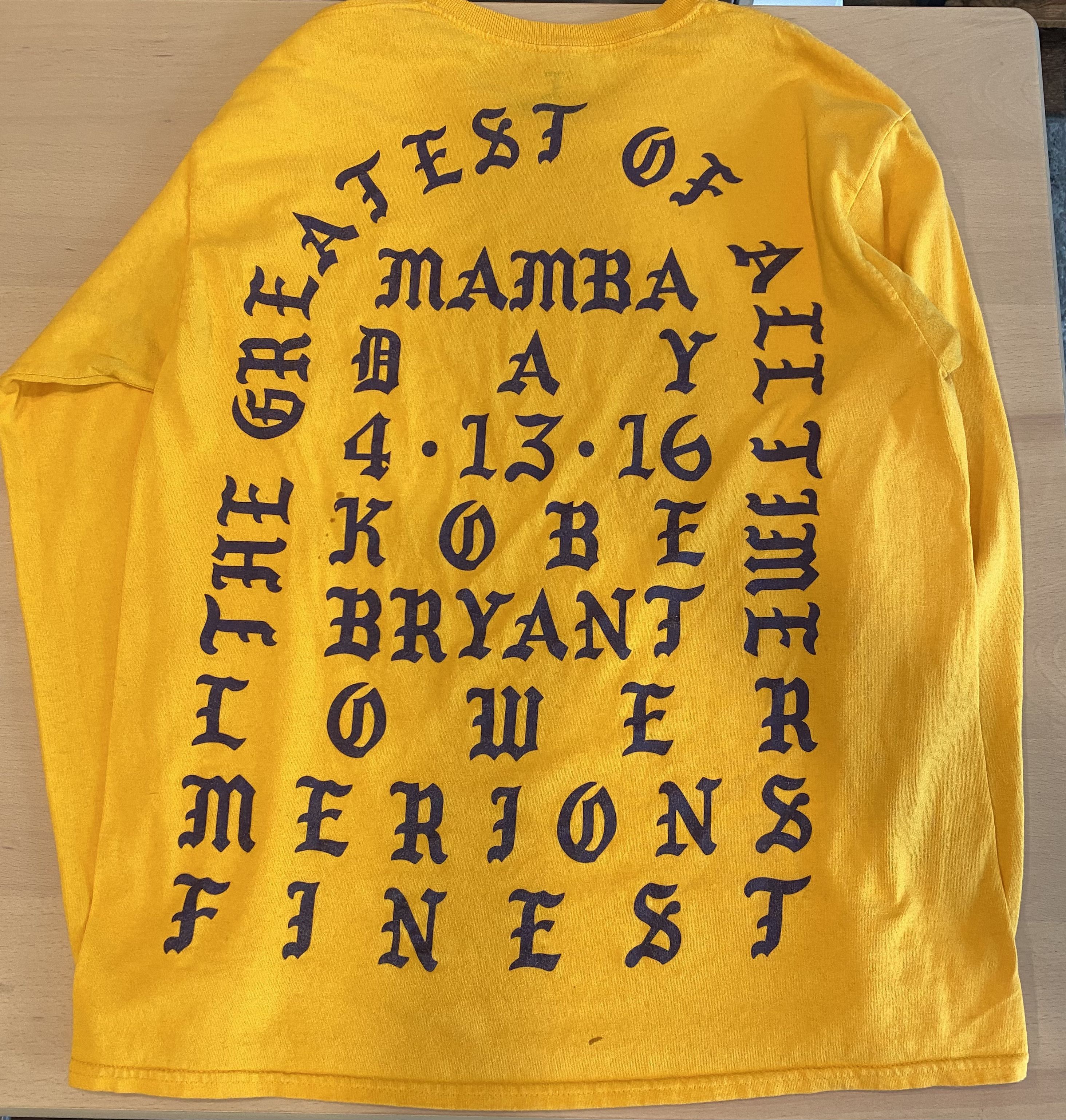 Kanye lakers shirt shop