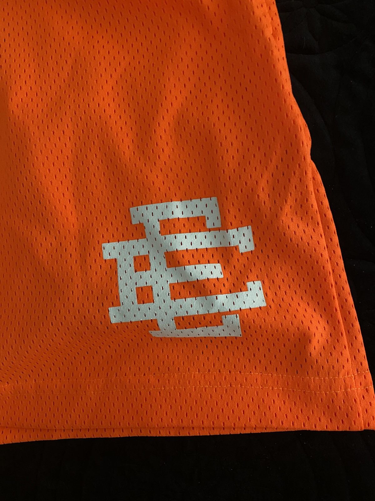 Eric Emanuel Orange Eric Emanuel short w/ white EE Size US 34 / EU 50 - 4 Thumbnail