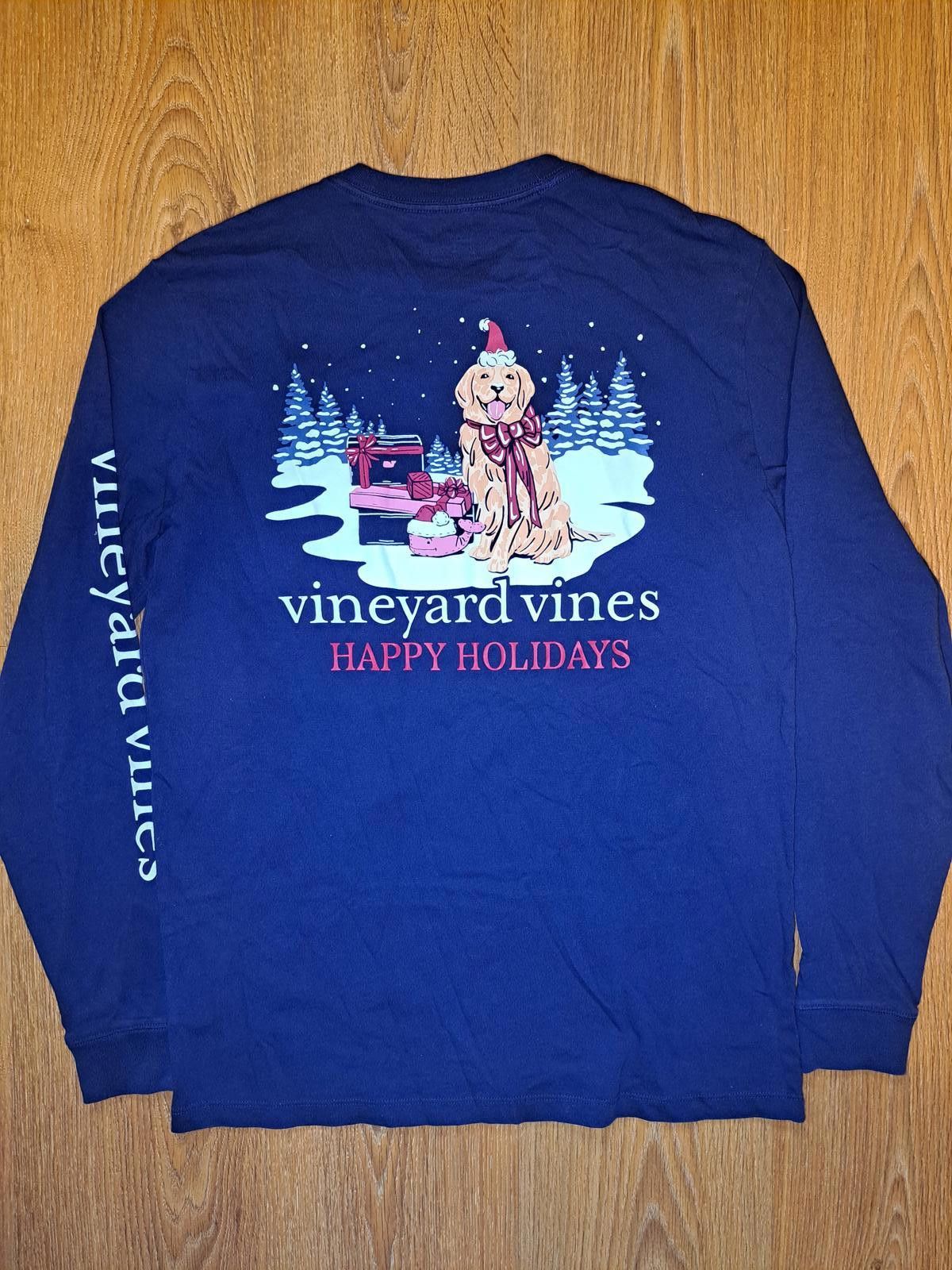 Vineyard Vines Vineyard Vines Long Sleeve Shirt Mens Small Blue Christmas Size US S / EU 44-46 / 1 - 7 Thumbnail