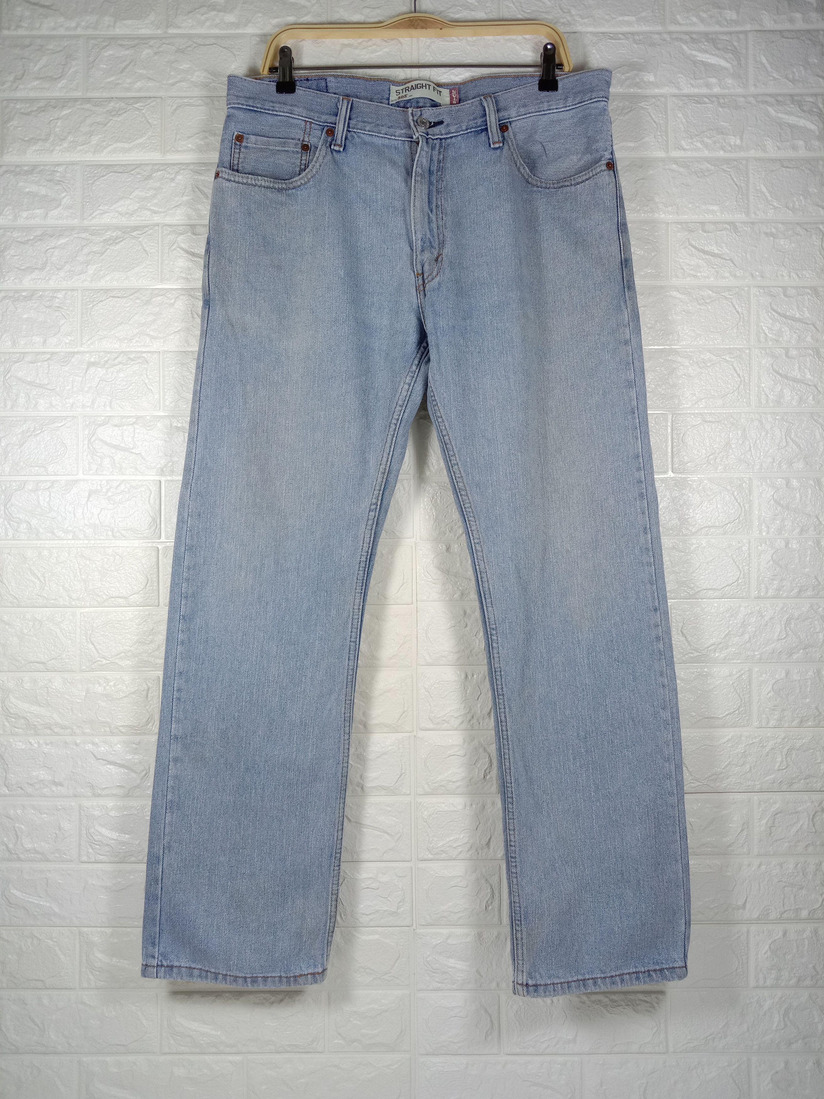 Levi's Vintage Levi's 505 Jeans Straight Fit Light Wash Denim Size US 34 / EU 50 - 1 Thumbnail