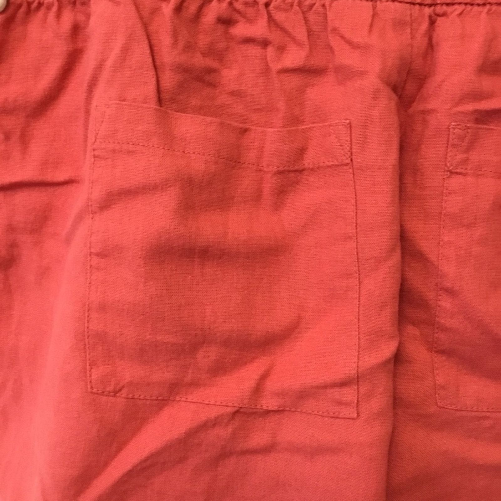 Gap GAP Factory Orange Desert Flower Pull-On Utility Shorts Size 32" / US 10 / IT 46 - 9 Thumbnail
