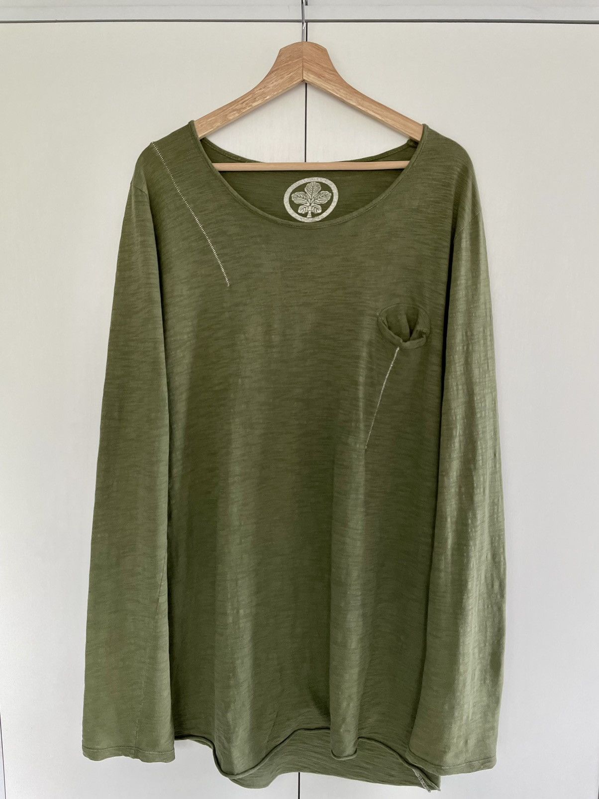Marc Point Venezia Marcandcram Asymmetrical Rugged Cold Dye Long Sleeve Size US L / EU 52-54 / 3 - 1 Thumbnail