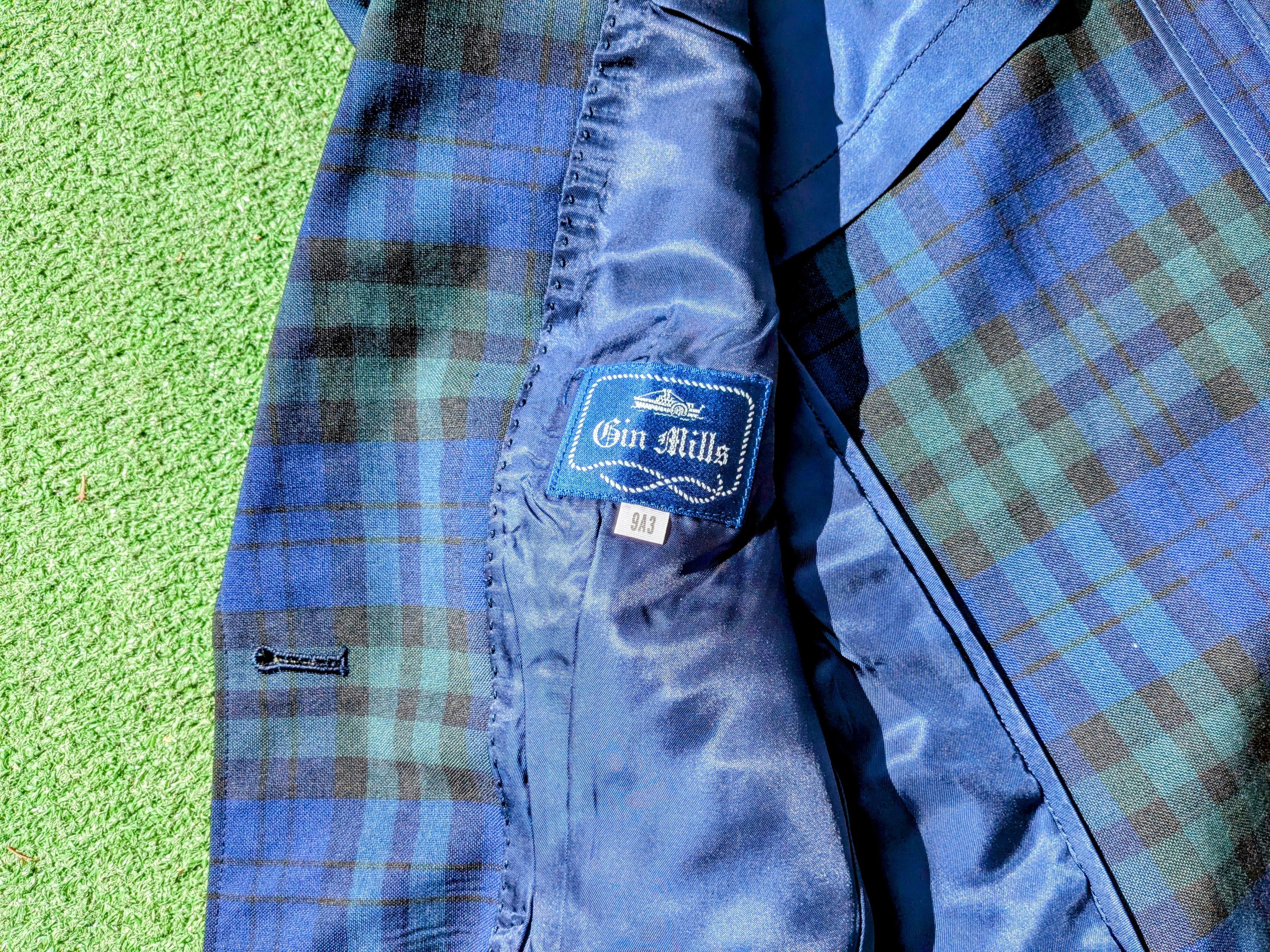 Vintage Vintage Gin Mills Tartan Plaid Petite Blazer Jacket Size S / US 4 / IT 40 - 6 Thumbnail