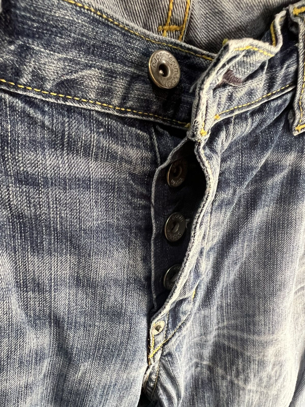 Paper Denim & Cloth 🔥Paper Denim & Cloth Made in Usa Distressed Denim Size US 30 / EU 46 - 8 Thumbnail