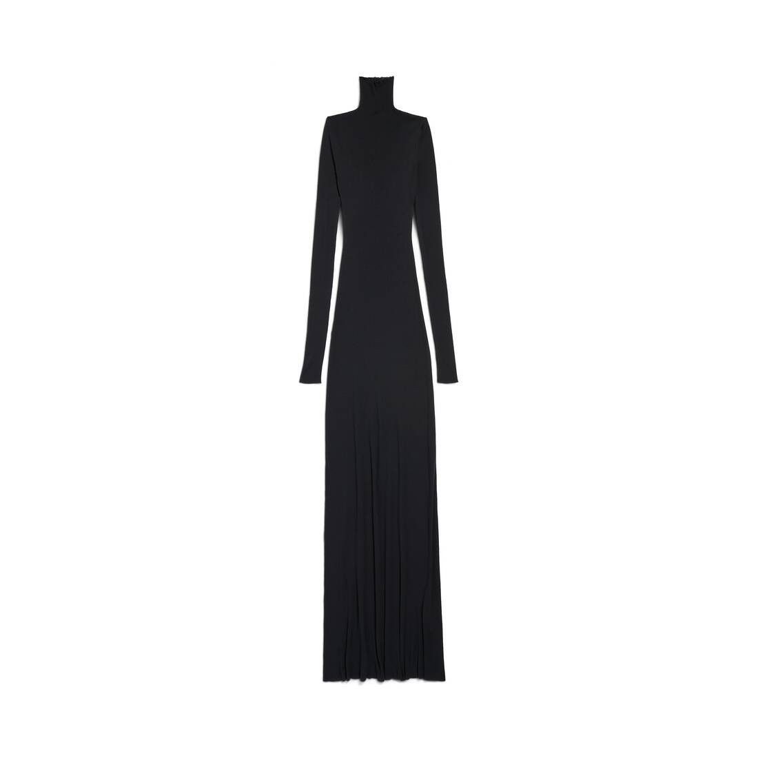 Balenciaga oc11z1125 Cover Dress in Black Size XS / US 0-2 / IT 36-38 - 1 Thumbnail