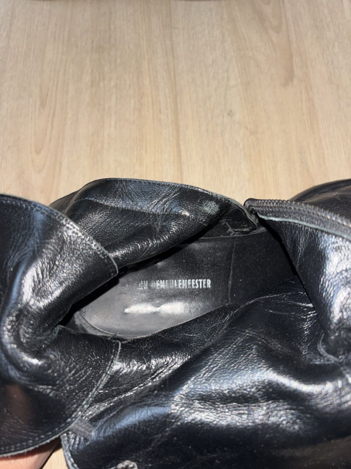 Ann Demeulemeester Ann Demeulemeester FW2011 Vitello Olio Boots Size US 10 / EU 43 - 6 Thumbnail