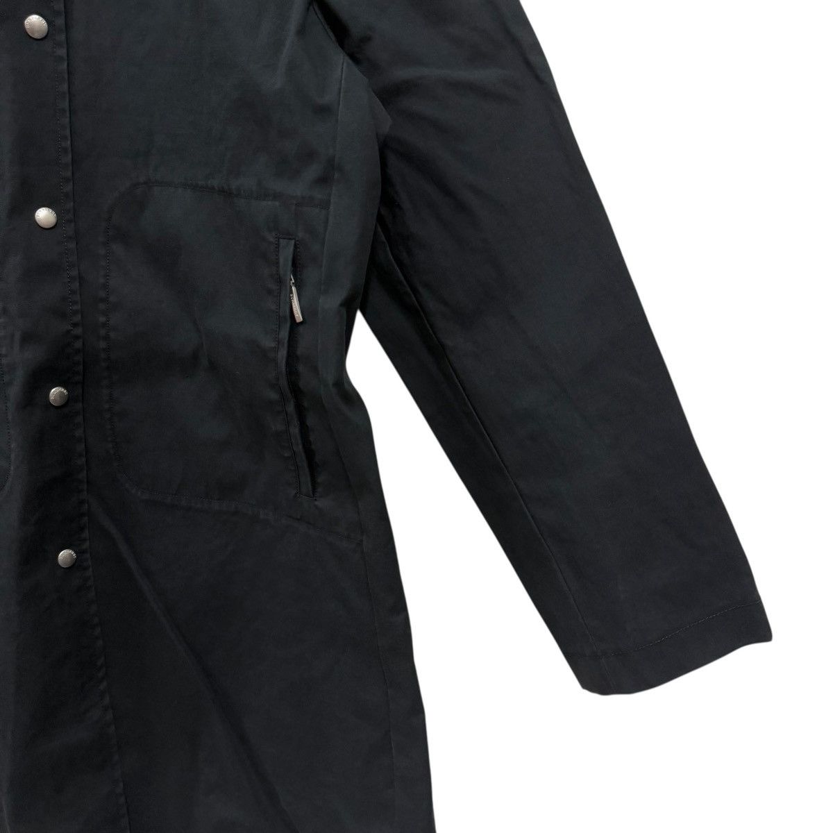 Burberry Burberry England Black Trench Coat Jacket Size L / US 10 / IT 46 - 5 Thumbnail