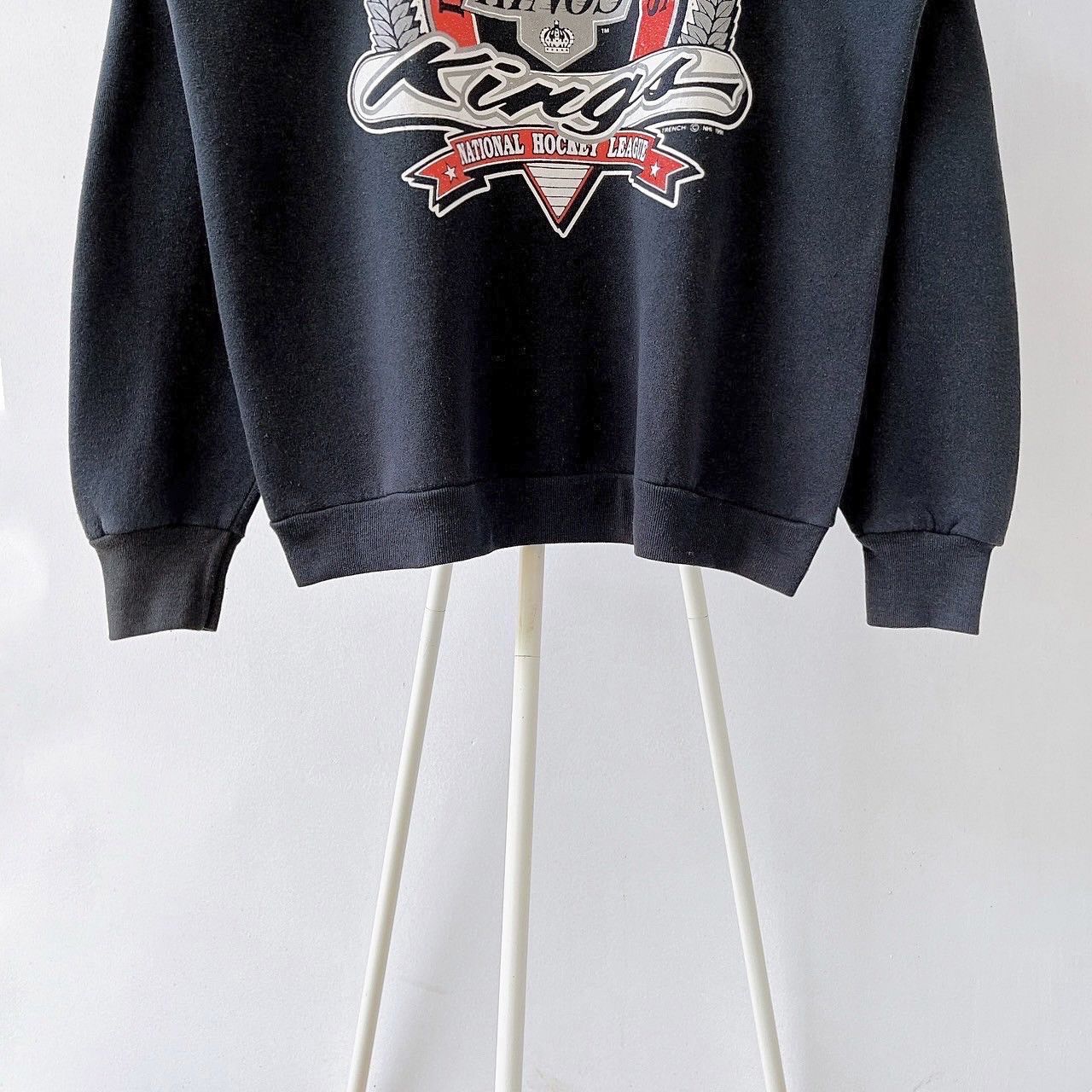 Fruit Of The Loom × Vintage 90s Los Angeles Kings NHL sweatshirt/ L Size US L / EU 52-54 / 3 - 5 Thumbnail