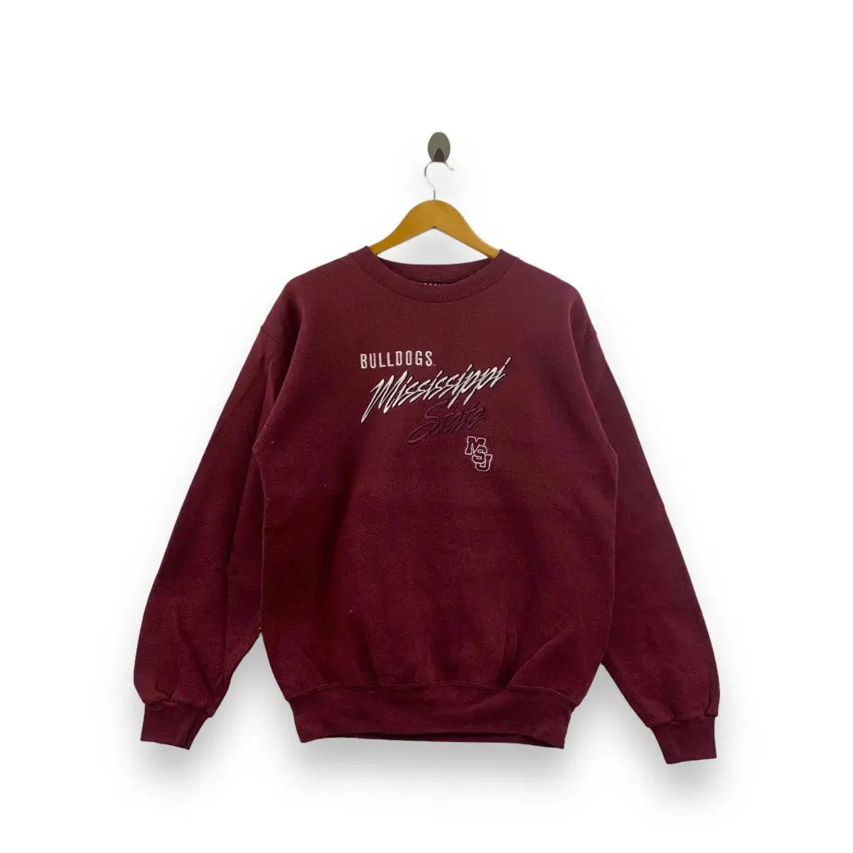 Vintage Vintage BULLDOGS MISSISSIPI STATE UNIVERSITY Sweatshirt Size US M / EU 48-50 / 2 - 1 Thumbnail