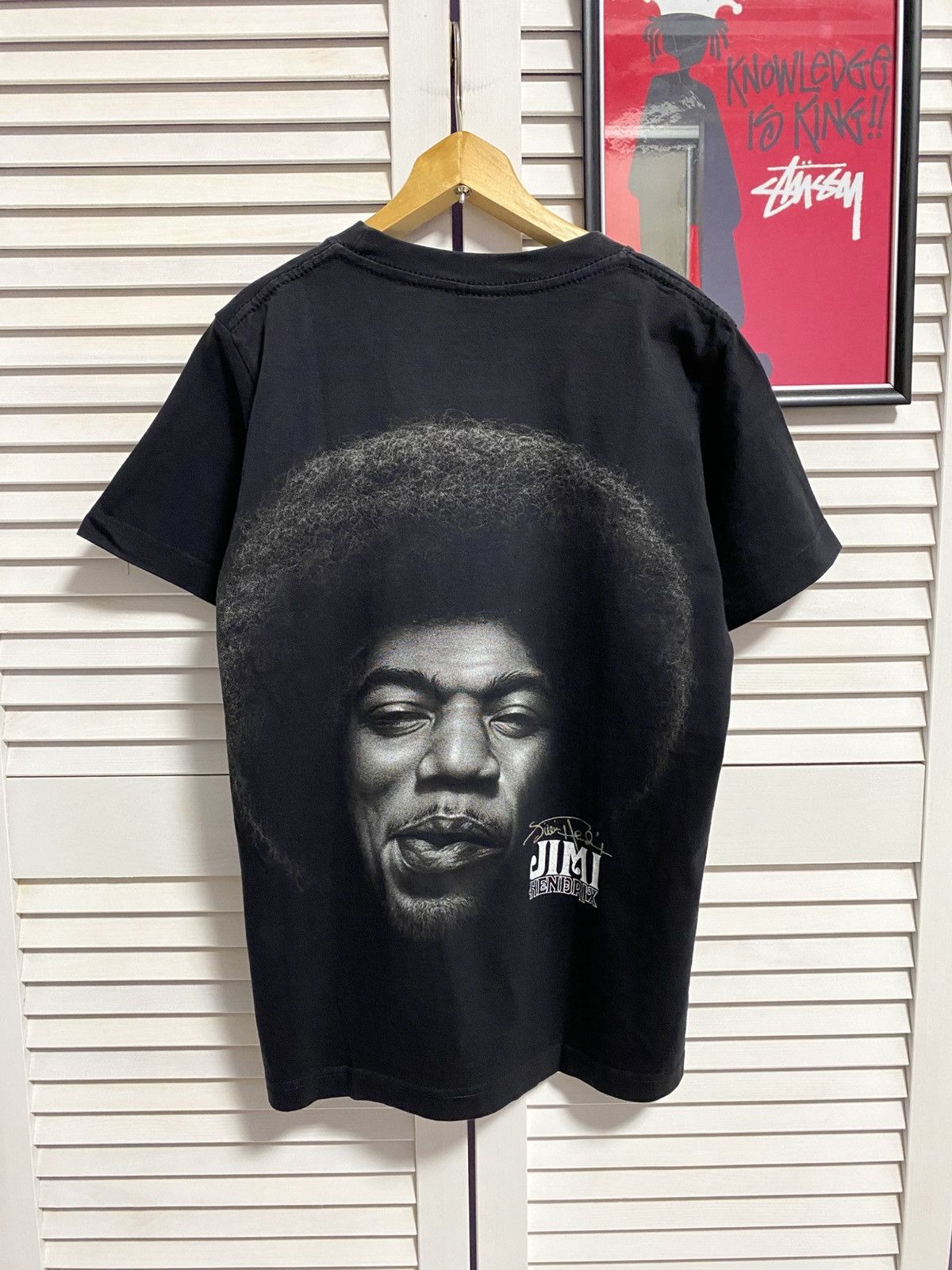 Jimi Hendrix Vintage 00s T-Shirt Jimmy Hendrix The Roxx Rare Rap Rock Tee Size US S / EU 44-46 / 1 - 4 Thumbnail