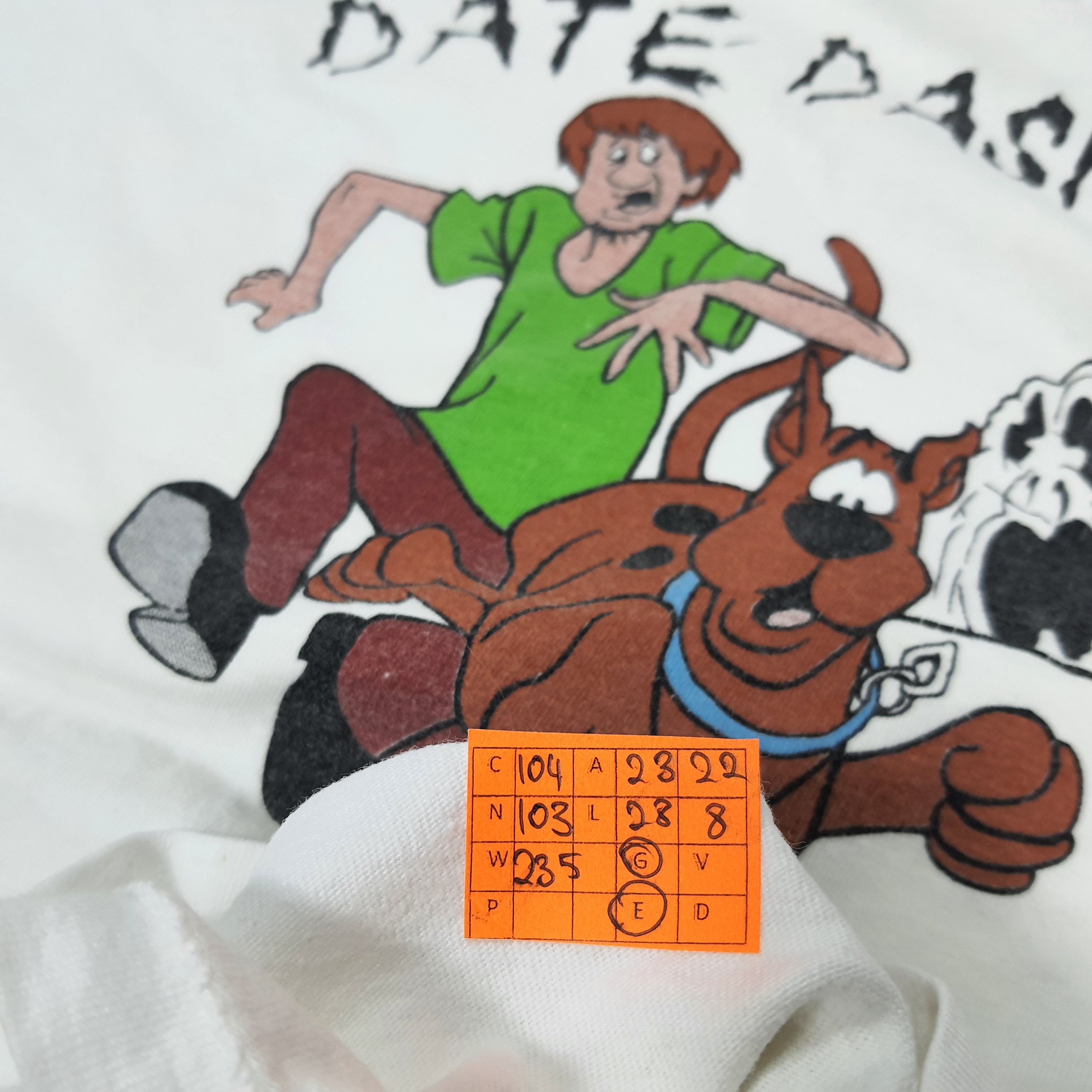 Vintage Vintage Scooby-Doo Date Dash '95 T-shirt Size US XL / EU 56 / 4 - 9 Thumbnail