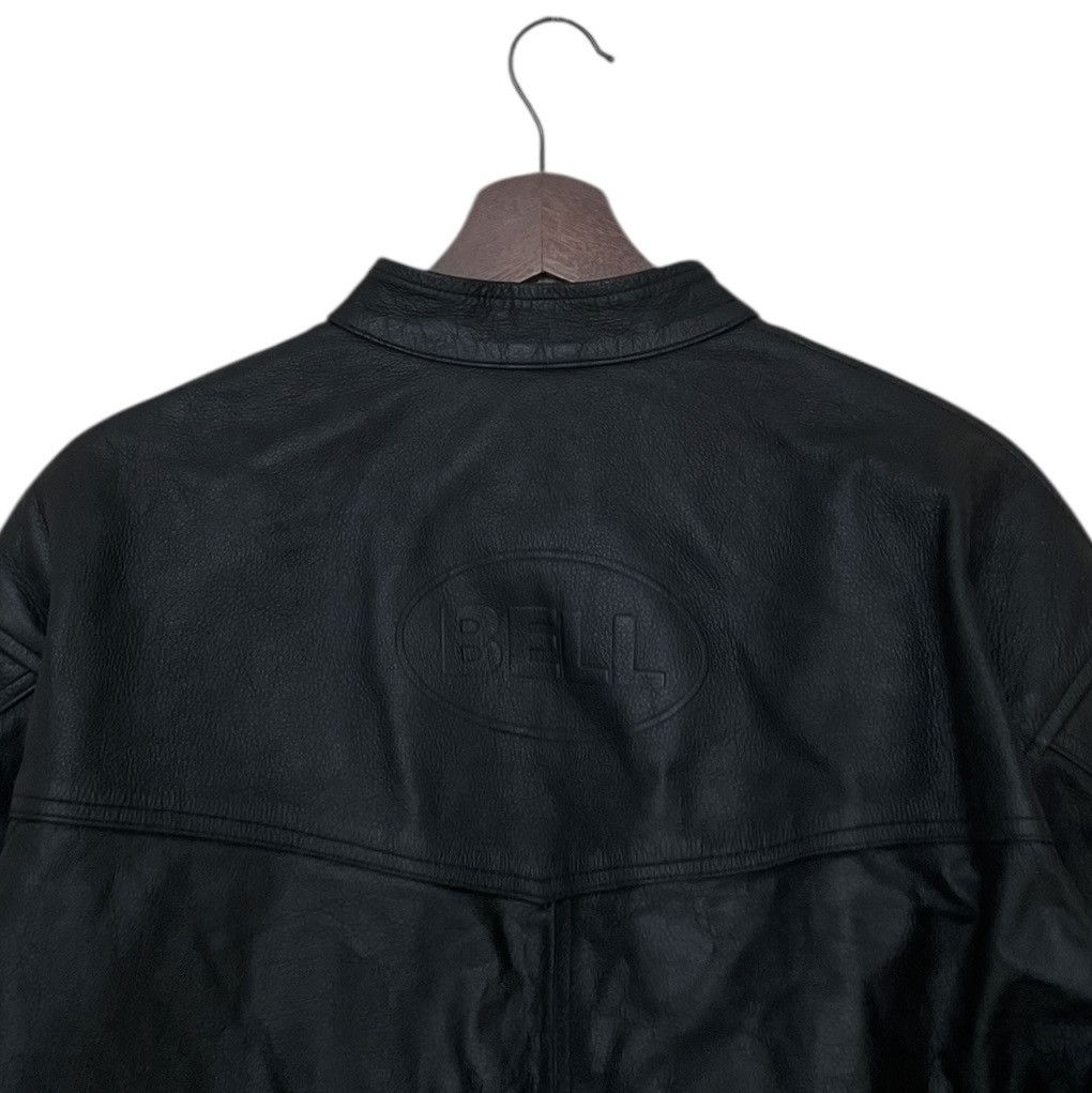Vintage Vintage Racing Brand Bell Motorcycle Leather Jacket 1990s Size US XXL / EU 58 / 5 - 8 Thumbnail