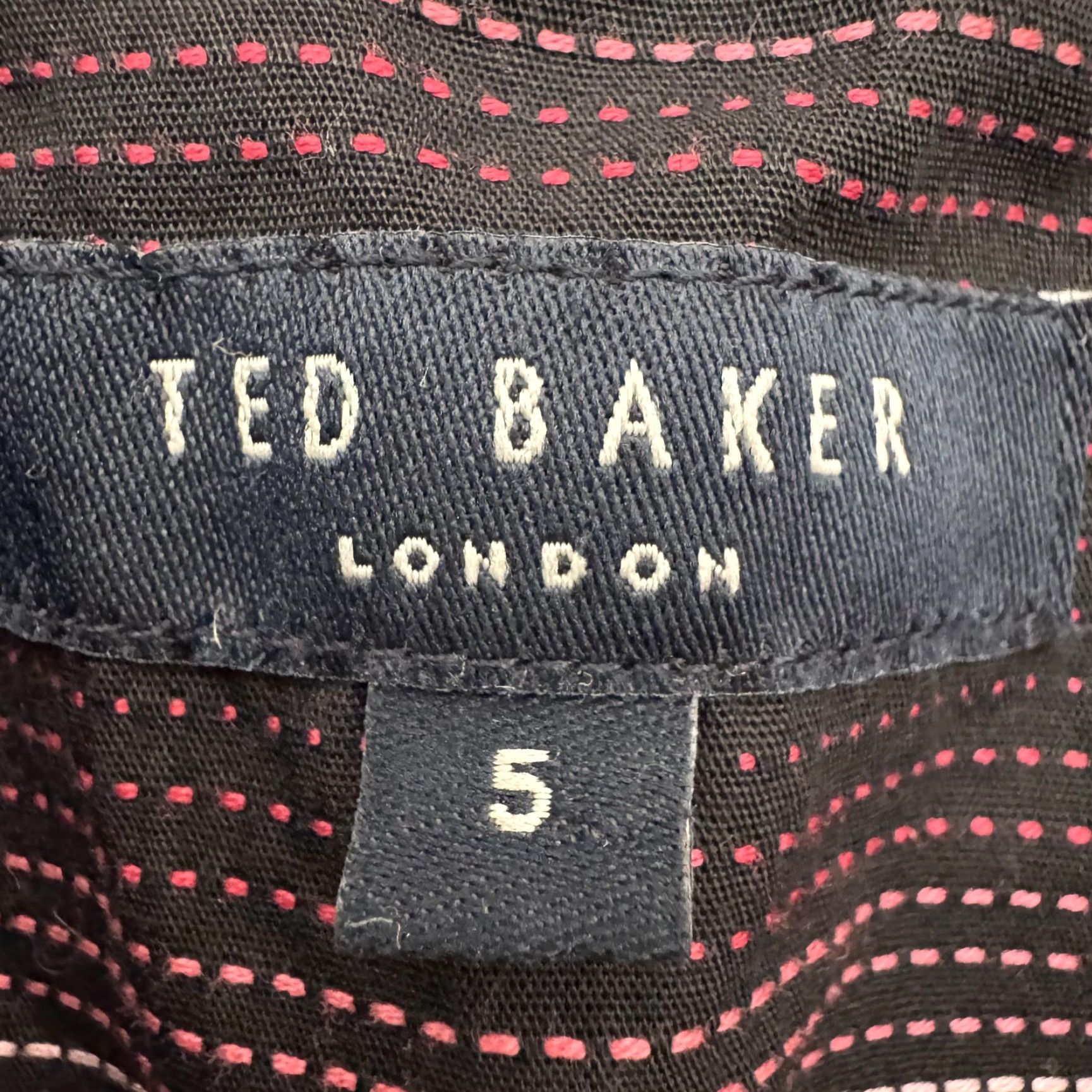 Ted Baker Ted Baker Shirt Womens 5 US 16 Kantha Stripes Business Casual Androgynous Chic Size XXL / US 16-18 / IT 52-54 - 6 Thumbnail