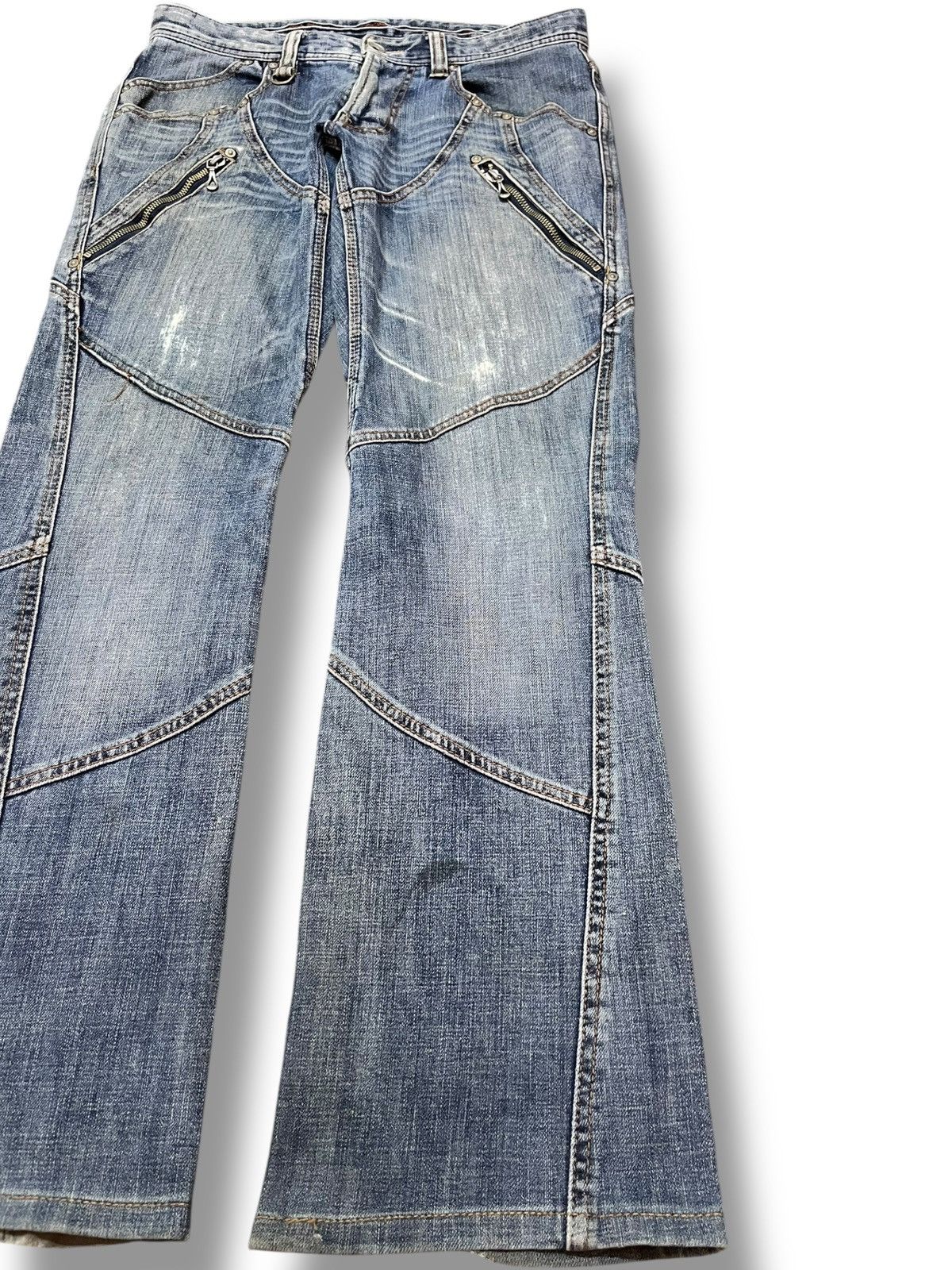 Nicole Club Vintage Nicole Club For Men Bondage Punk Denim Size US 31 - 4 Thumbnail