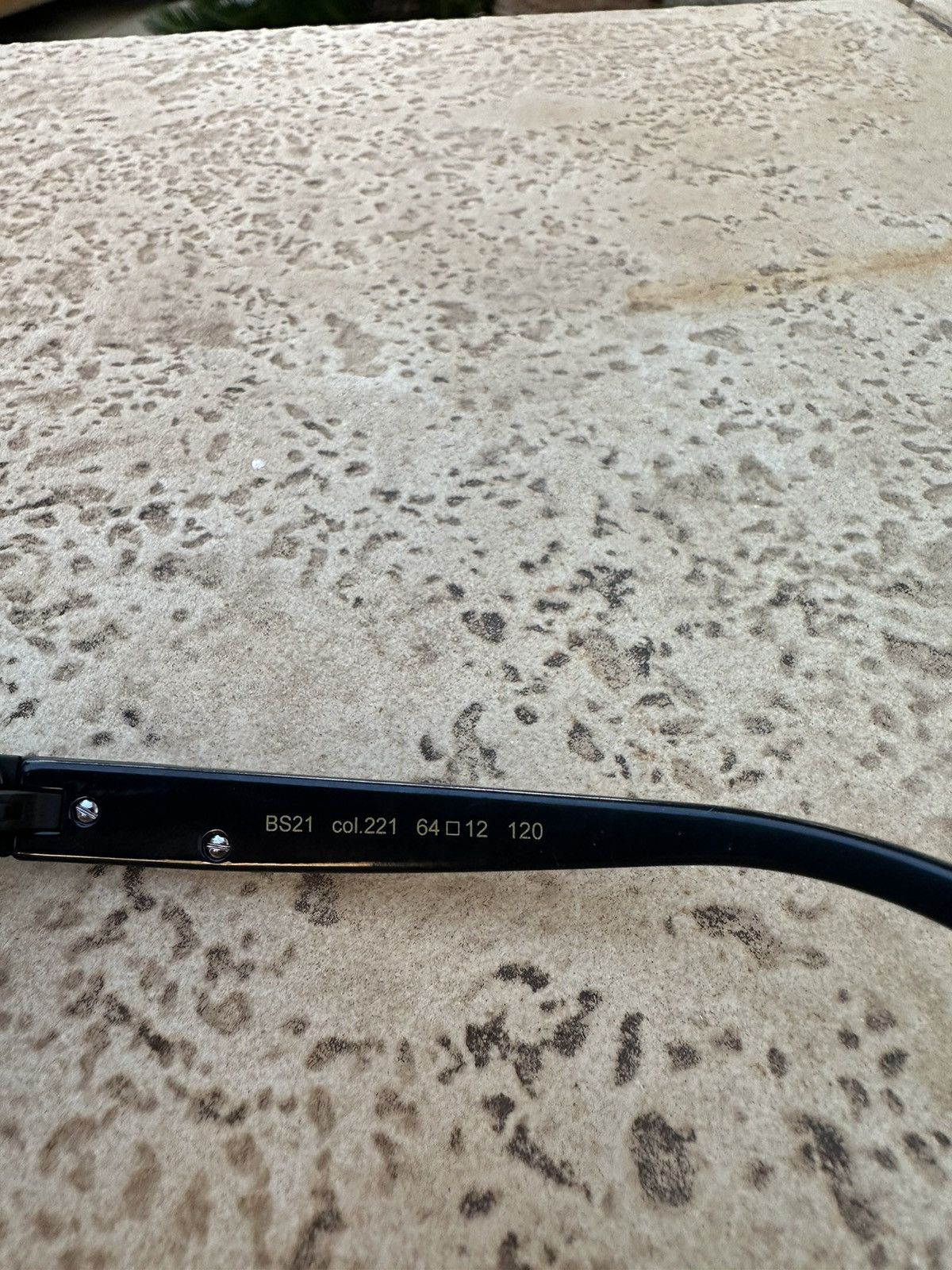 Belstaff Belstaff Sunglasses Black BS21 col.221 Size ONE SIZE - 4 Thumbnail