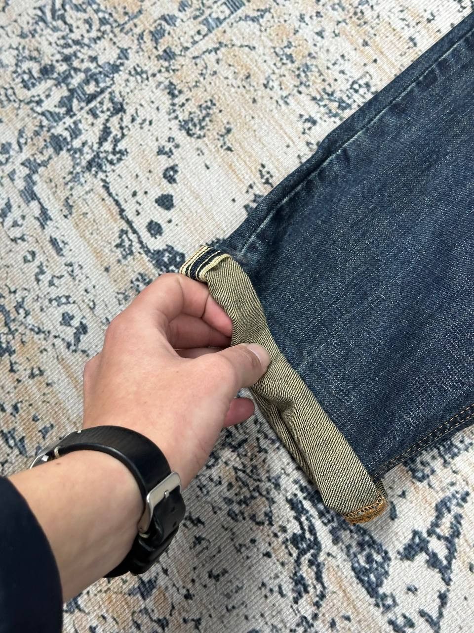 Scarti-Lab Scarti-Lab Distressed Raw Denim Selvedge Jeans Size US 32 / EU 48 - 6 Thumbnail