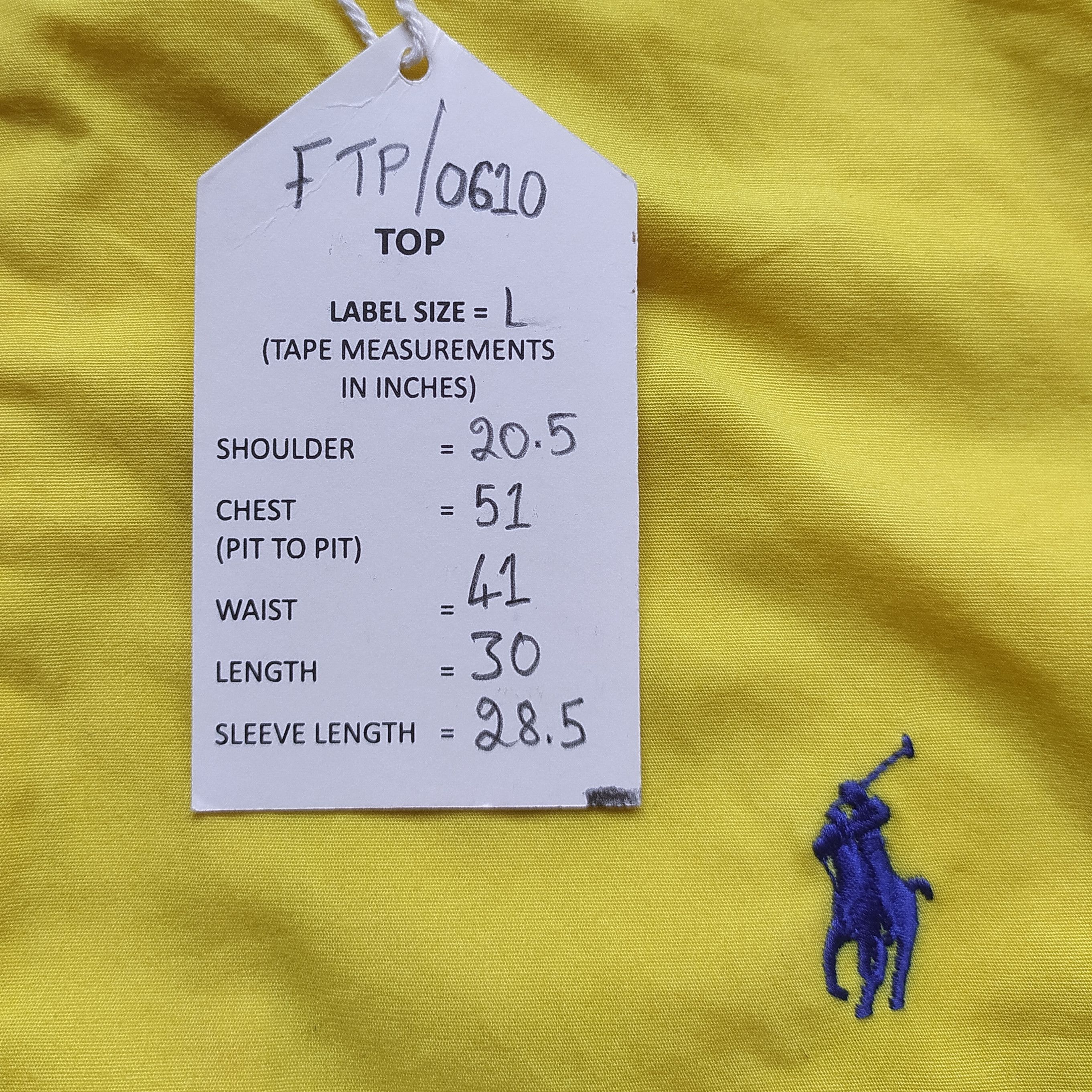 Polo Ralph Lauren Polo Ralph Lauren Washed Twill Jacket Free Shipping FTP/0610 Size US L / EU 52-54 / 3 - 14 Thumbnail