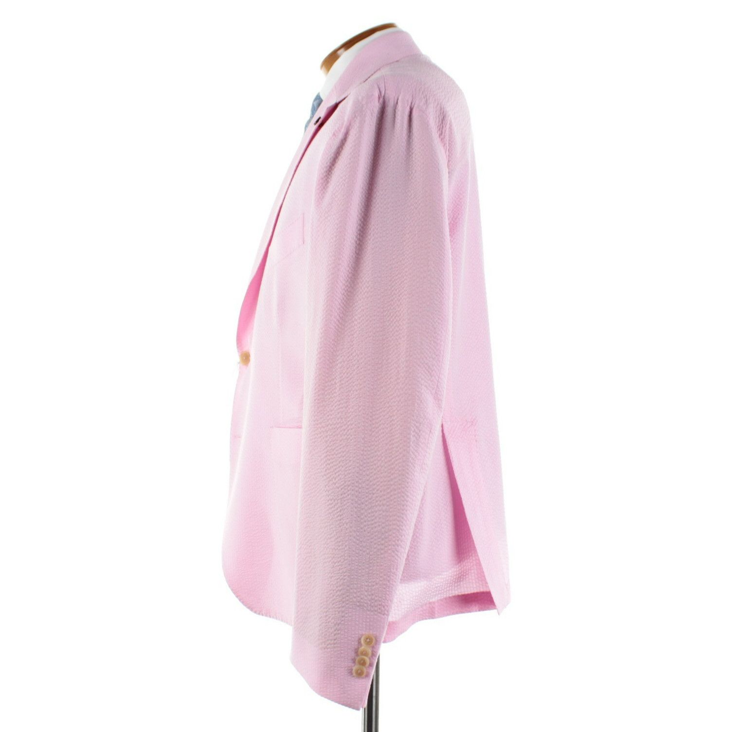 Sartoria Partenopea Sartoria Partenopea Sport Coat Size 48 Regular US in Pink Size 48R - 5 Thumbnail