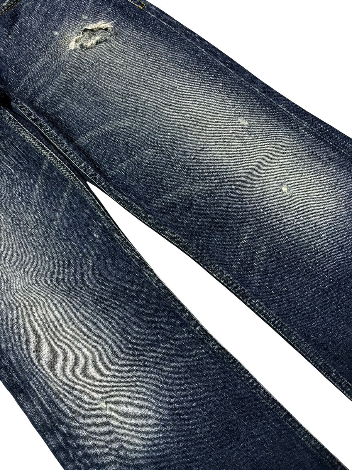 Diesel Vtg Diesel Zatiny Bootcut Distressed Jeans Size US 34 / EU 50 - 4 Thumbnail