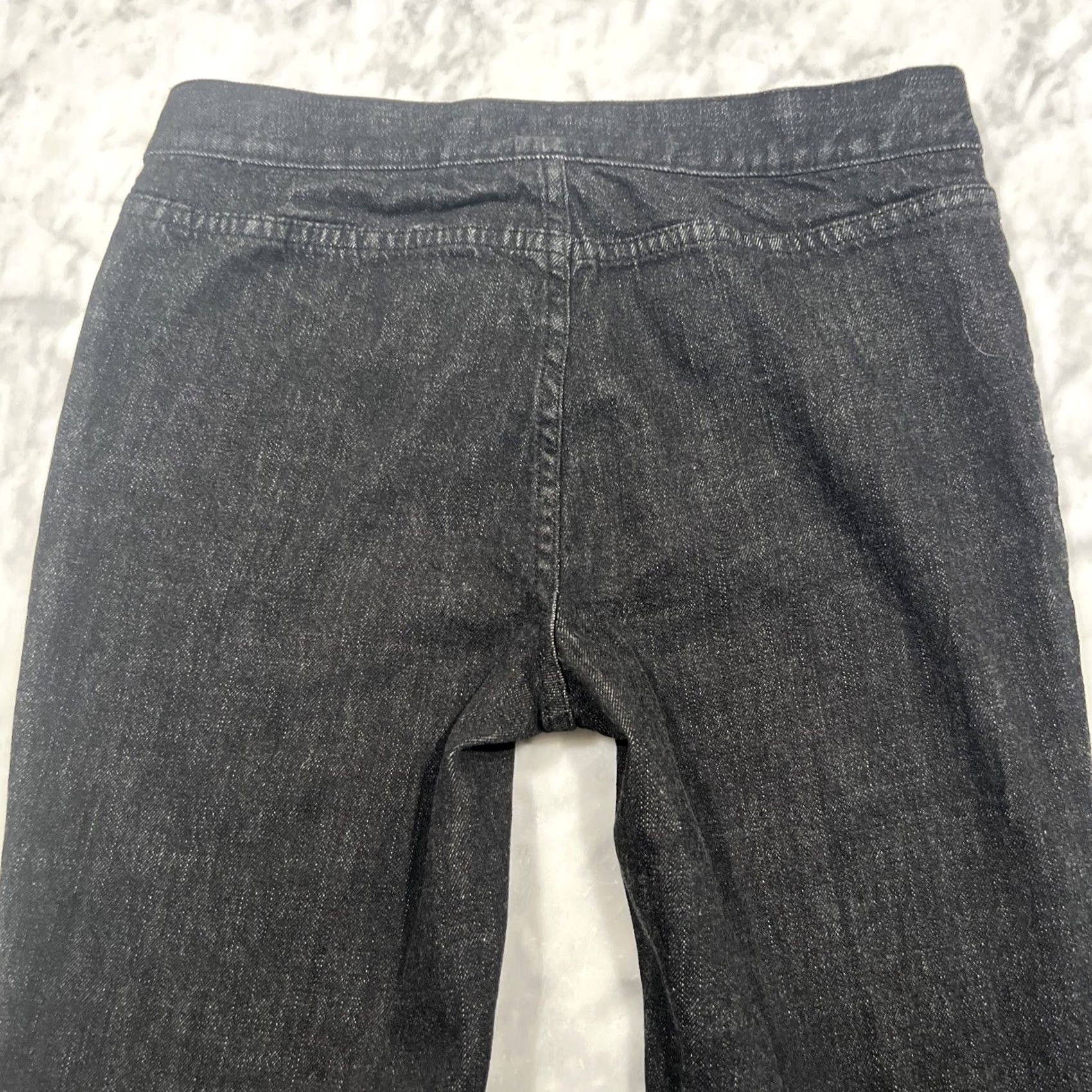 Ralph Lauren VINTAGE Ralph Lauren Jeans Women’s 2P Black Denim Bareback Cotton Jeans 90s Straight Womens 28in Inseam Regular Pant Size 26" / US 2 / IT 38 - 5 Thumbnail