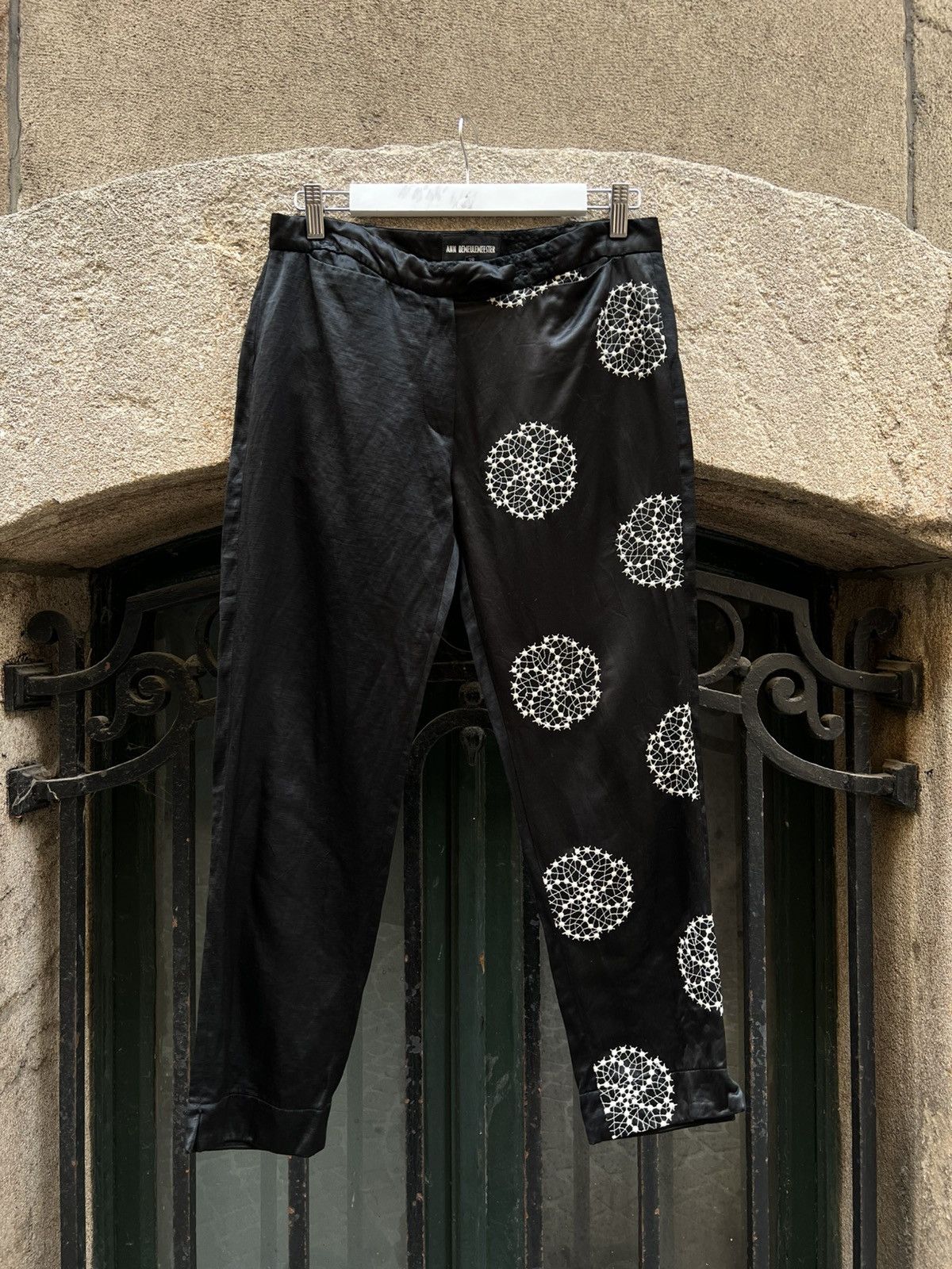 Ann Demeulemeester Ann Demeulemeester embroidered pants archive Size 27" / US 4 / IT 40 - 1 Thumbnail