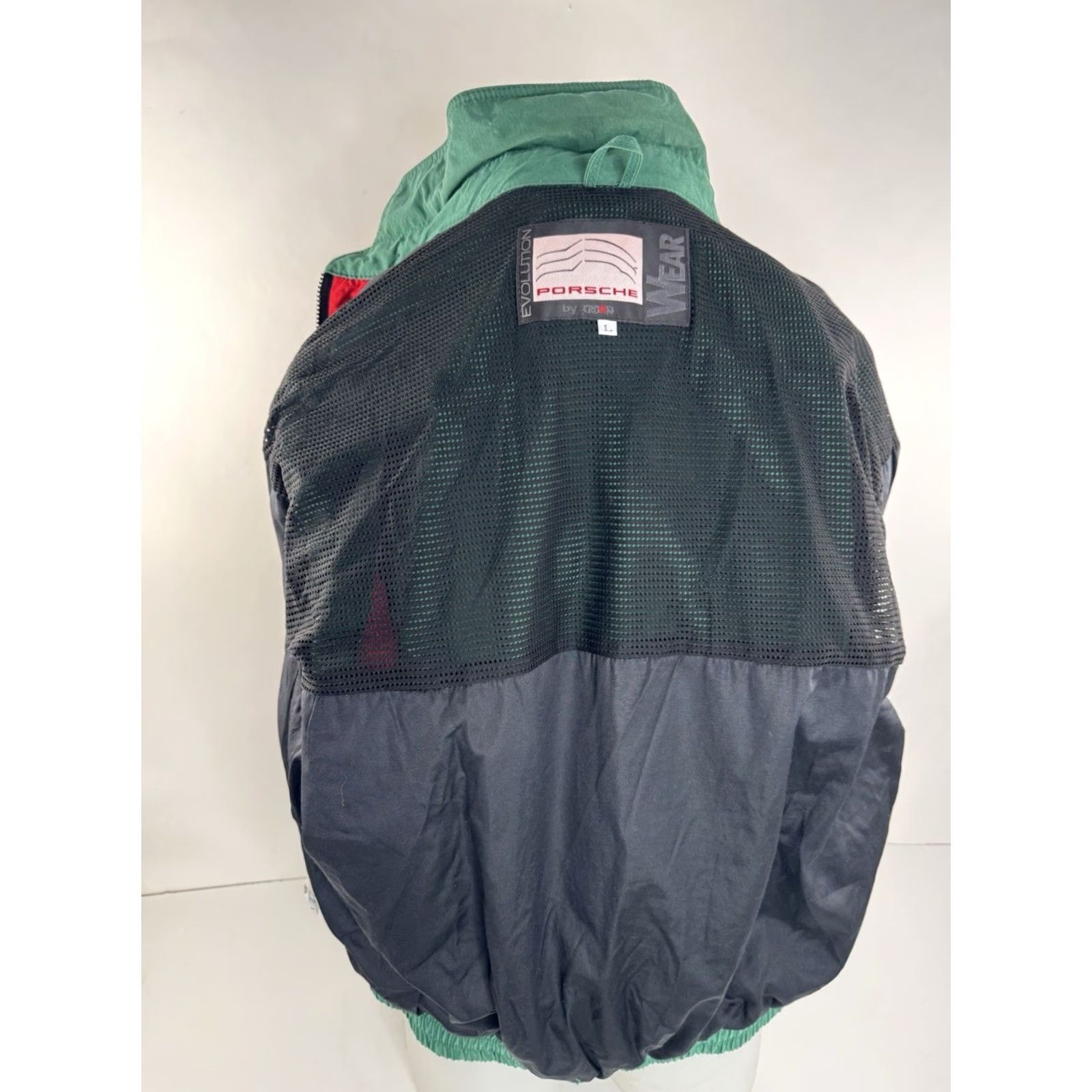 Vintage PORSCHE Evolution Crown Embroidered Vintage Mens L Jacket Green Size L Jacket Mens Vintage Embroidered Porsche Evolution Crown Size US L / EU 52-54 / 3 - 6 Thumbnail