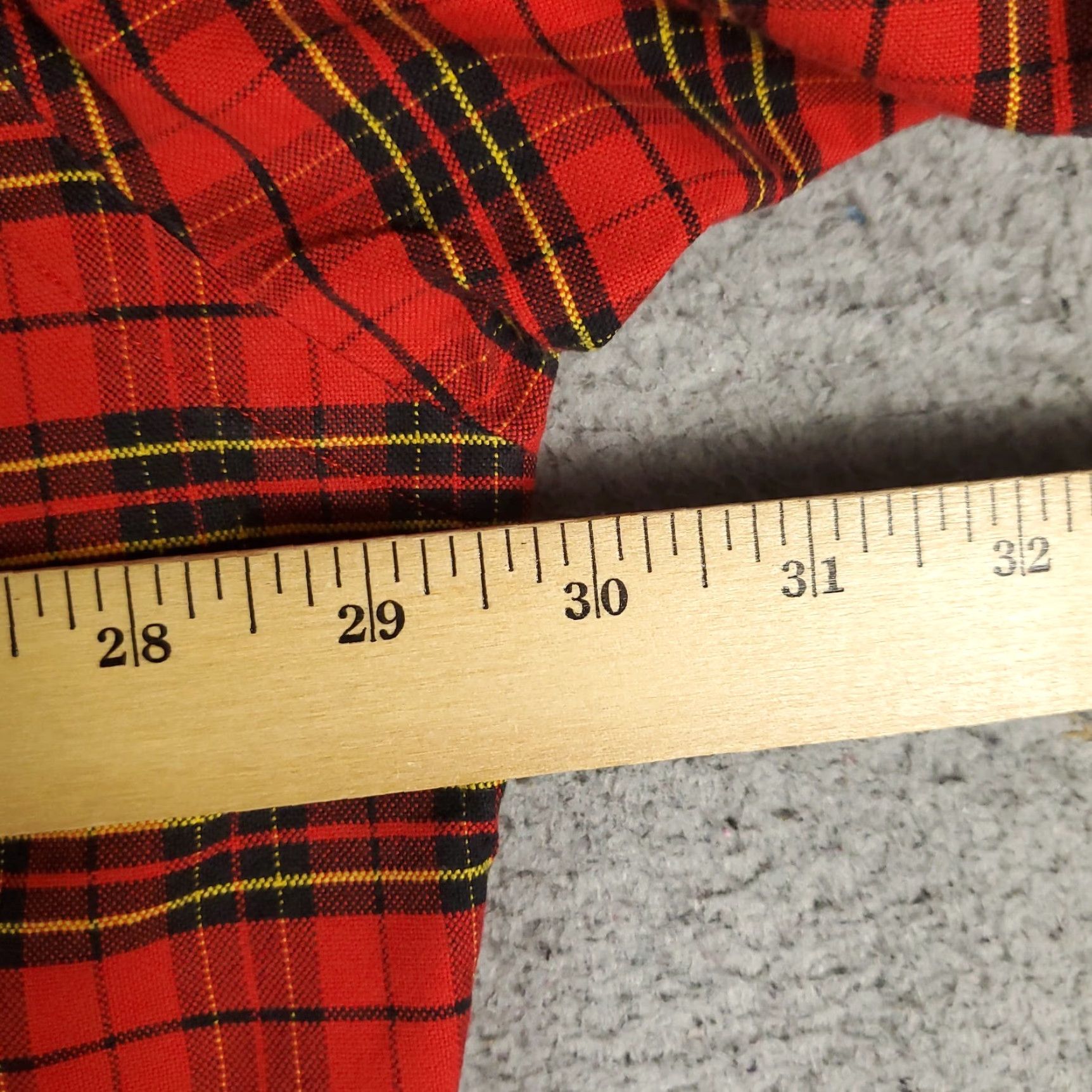 Ralph Lauren Ralph Lauren Shirt Mens XL Red Plaid Big Oxford Oversized Pony Button Up Shirt Size US M / EU 48-50 / 2 - 6 Thumbnail