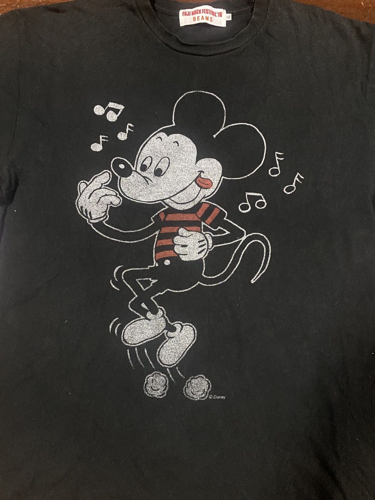 Beams Plus BEAMS DISNEY Mickey Mouse Fuji Rock Festival curt corbain Size US XL / EU 56 / 4 - 4 Thumbnail