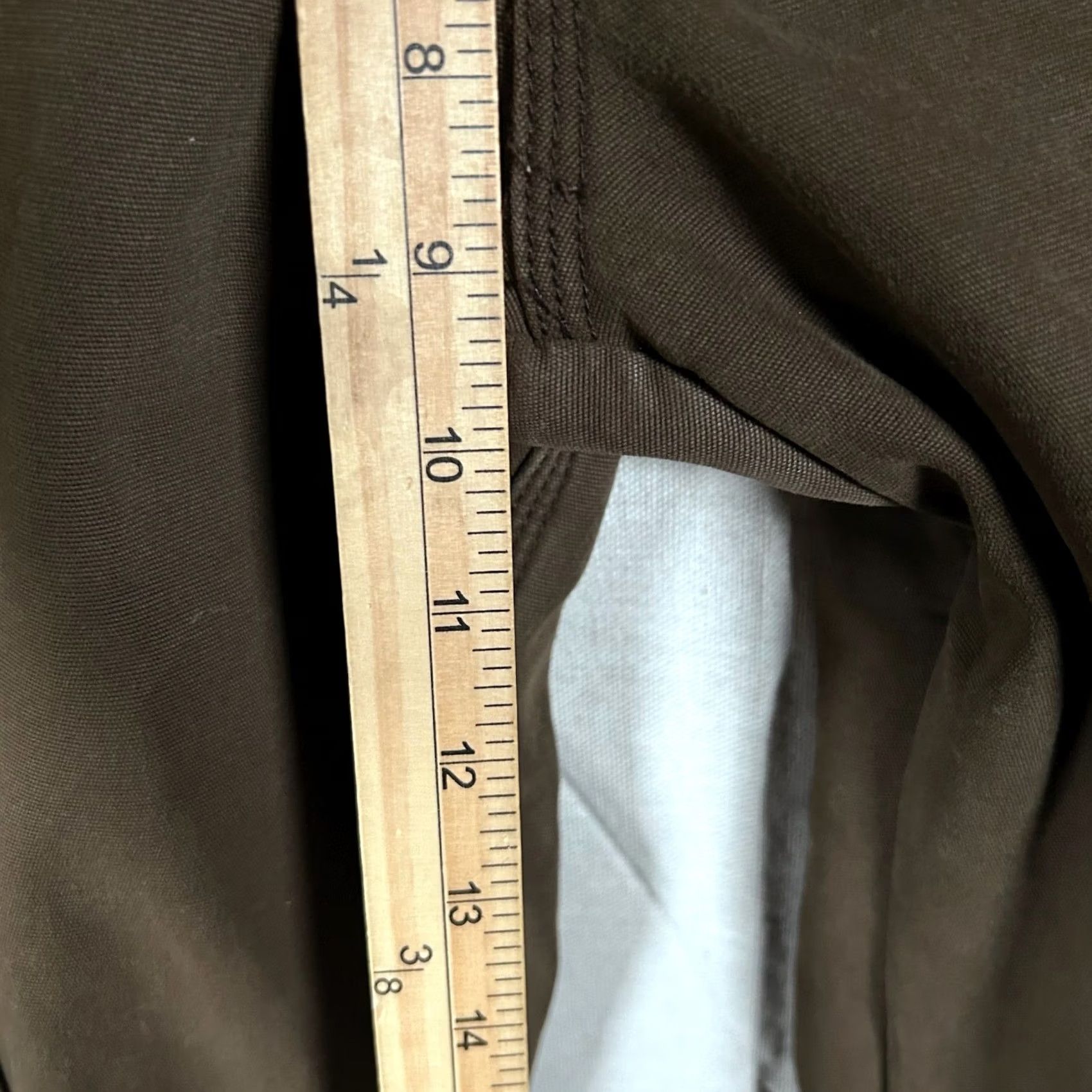 MILLY Old Mill Mens Cargo Pants 34x32 Work Brown Fleece Lined Style M1159S Size US 34 / EU 50 - 8 Thumbnail