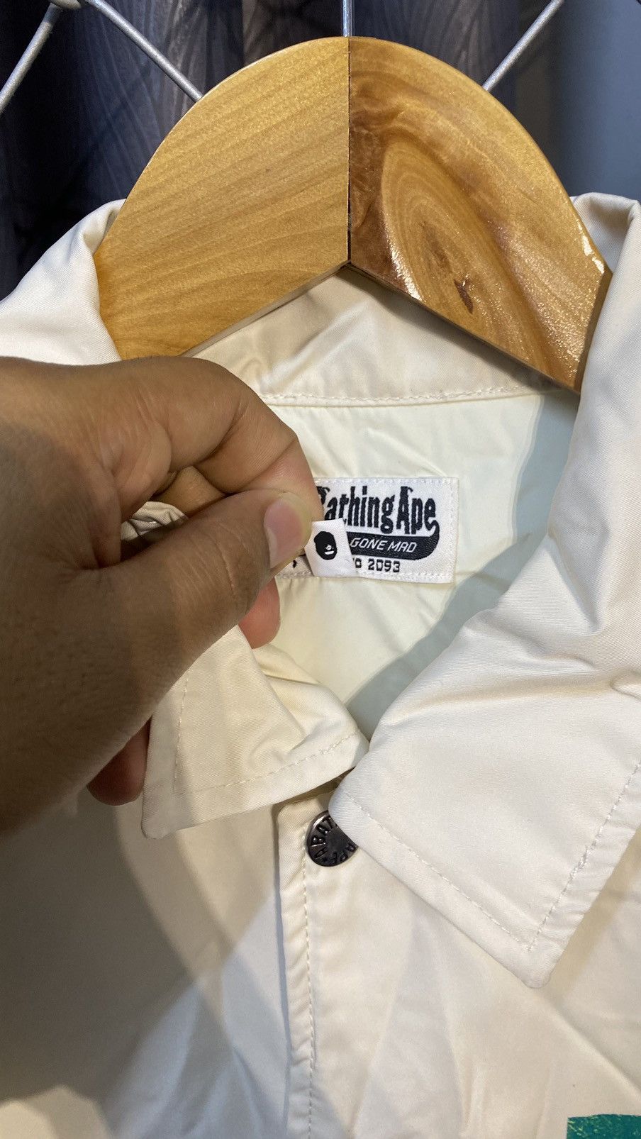 Bape ‼️NEED GONE‼️ BAPE EXCLUSIVE COACH JACKET Size US L / EU 52-54 / 3 - 9 Thumbnail