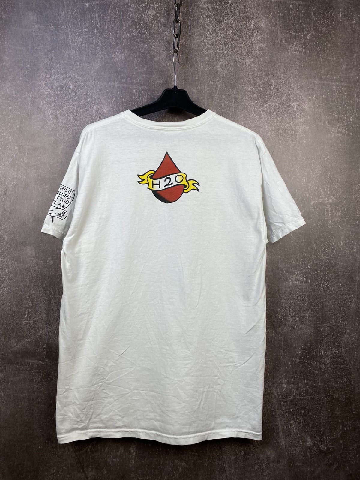 Band Tees H2O Philip Szlosek Tattoo fla Hardcore tshirt Size US M / EU 48-50 / 2 - 2 Thumbnail