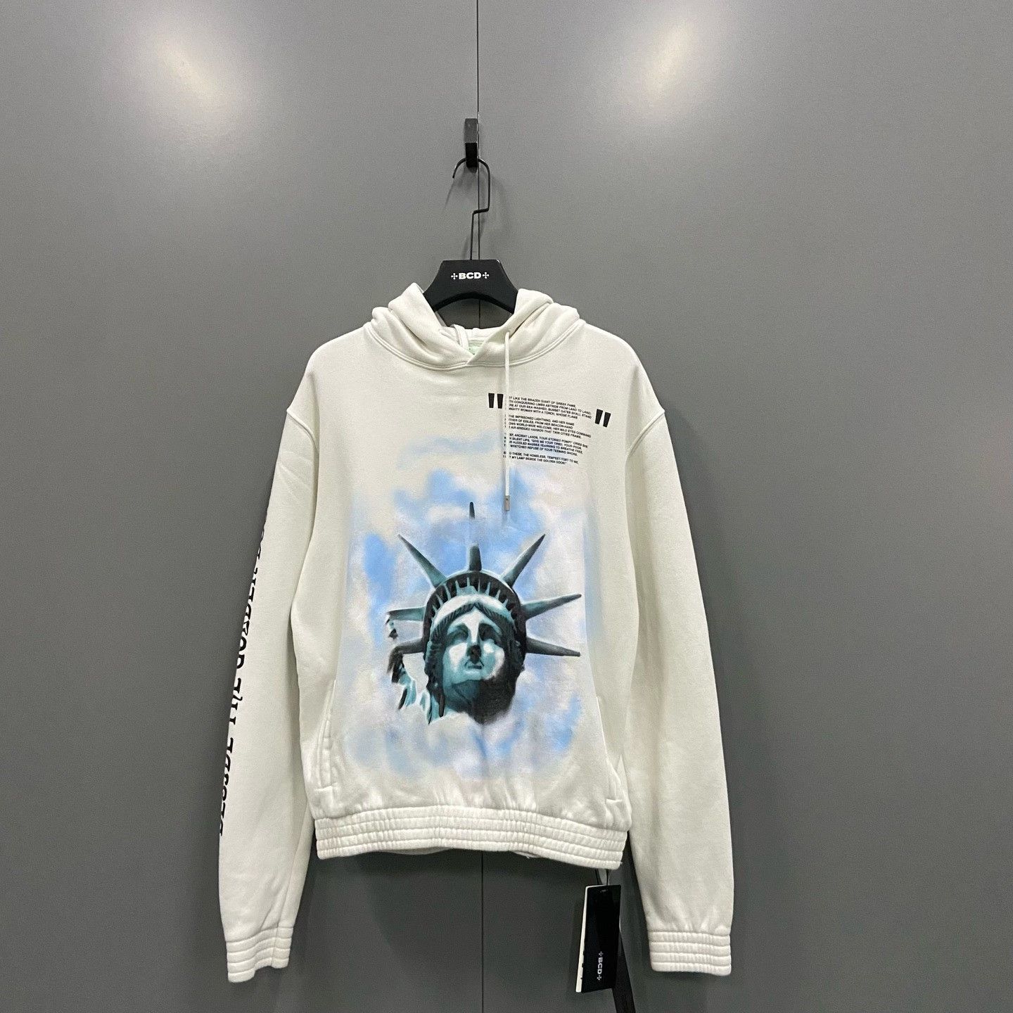 Off-White Off-White White Hoodie m Men Size US M / EU 48-50 / 2 - 1 Thumbnail