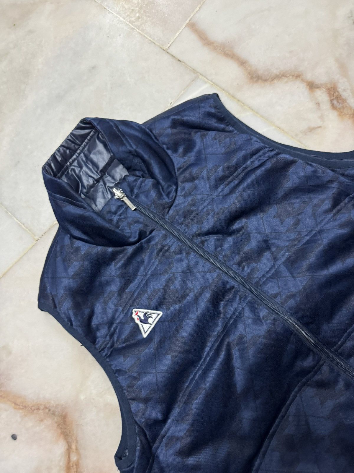 Le Coq Sportif 💥VINTAGE PUFFER VEST REVERSIBLE LE COQ SPORTIF RARE DESIGN Size US S / EU 44-46 / 1 - 10 Thumbnail