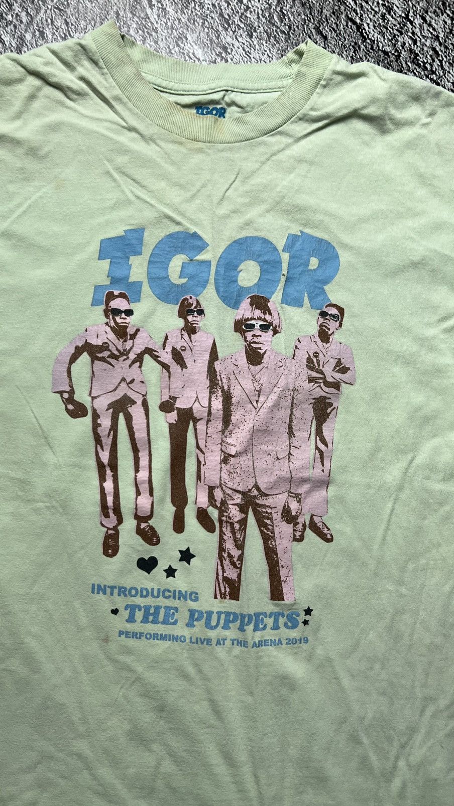 Golf Wang 2019 tyler the creator tour Igor the puppets vintage tee Size US M / EU 48-50 / 2 - 4 Thumbnail